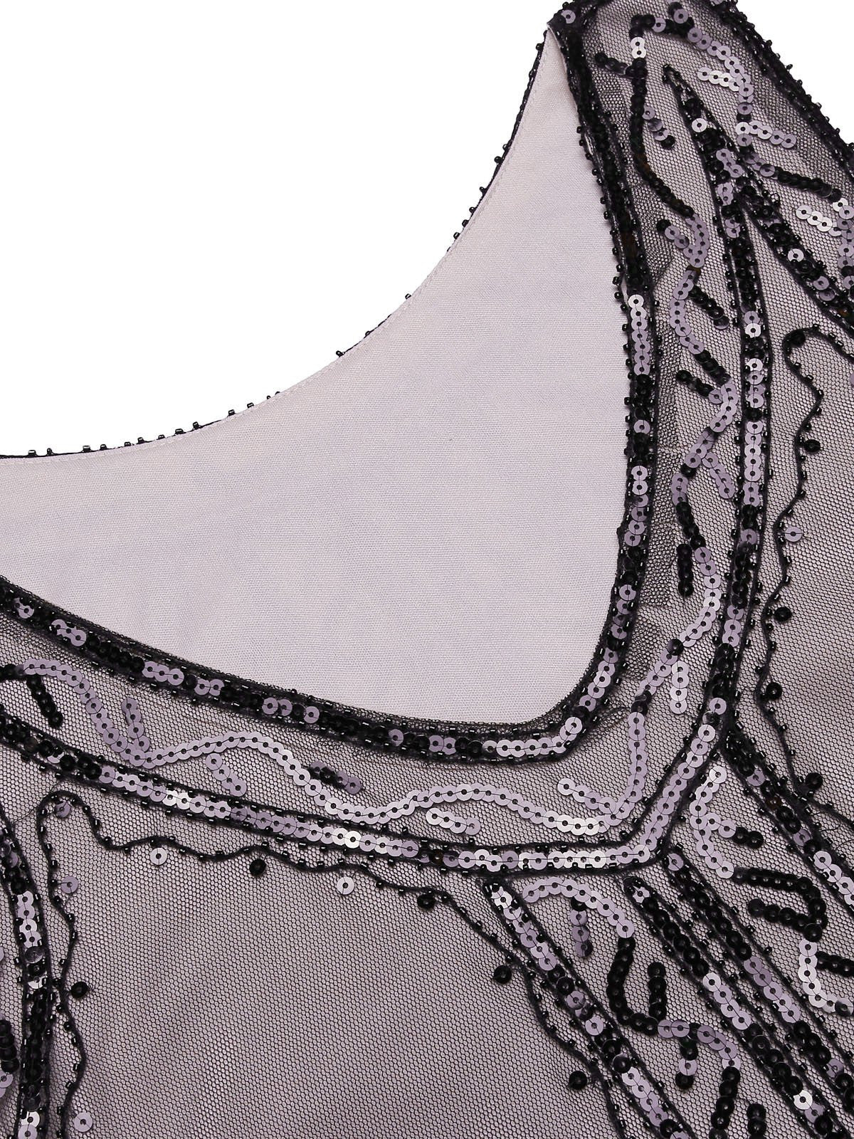 [US Warehouse] 1920s Beaded Fringed Flapper Dress - Image 17