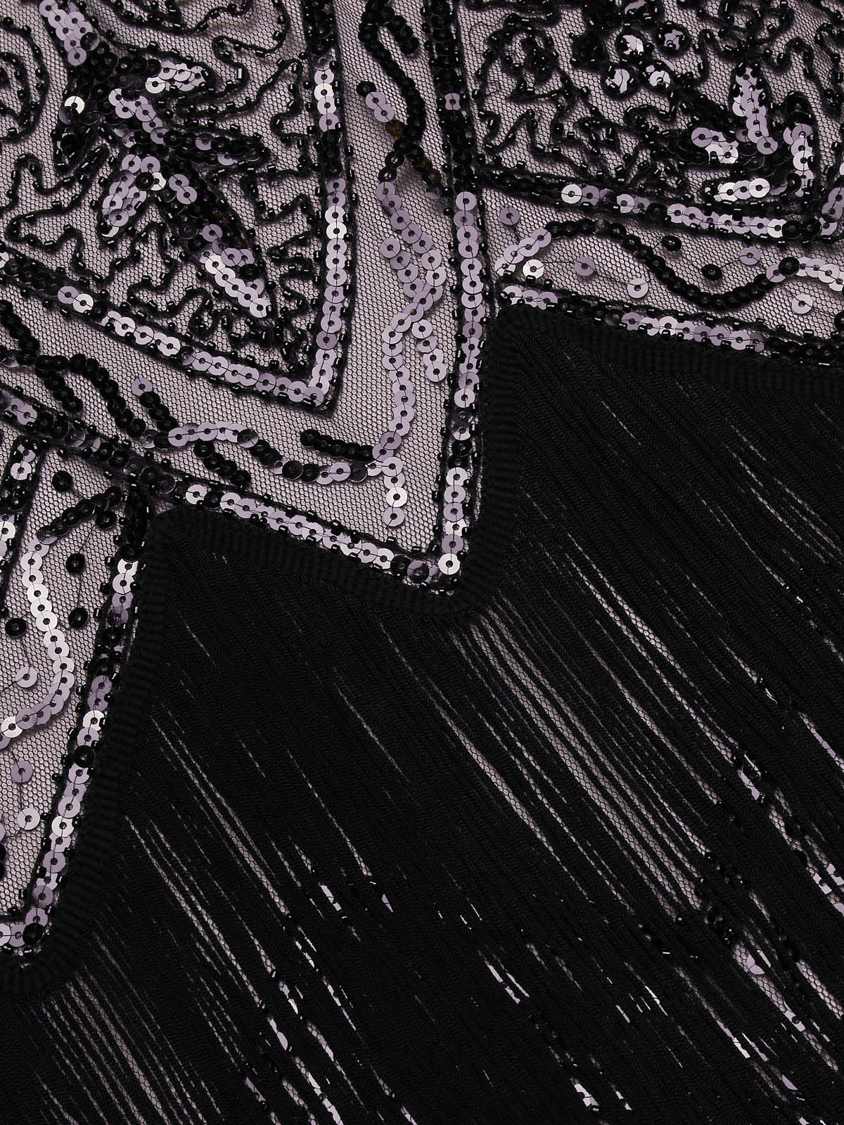 [US Warehouse] 1920s Beaded Fringed Flapper Dress - Image 18