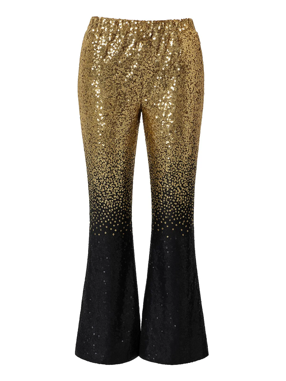 1920s Gradient Sequin Flared Pants - Image 10