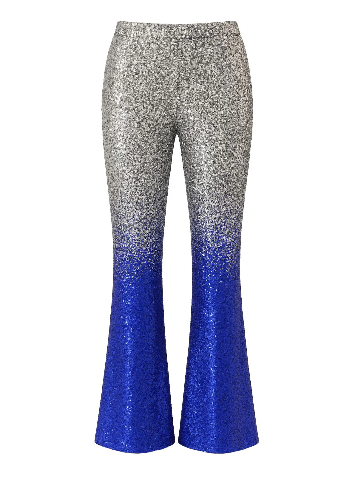 1920s Gradient Sequin Flared Pants - Image 15
