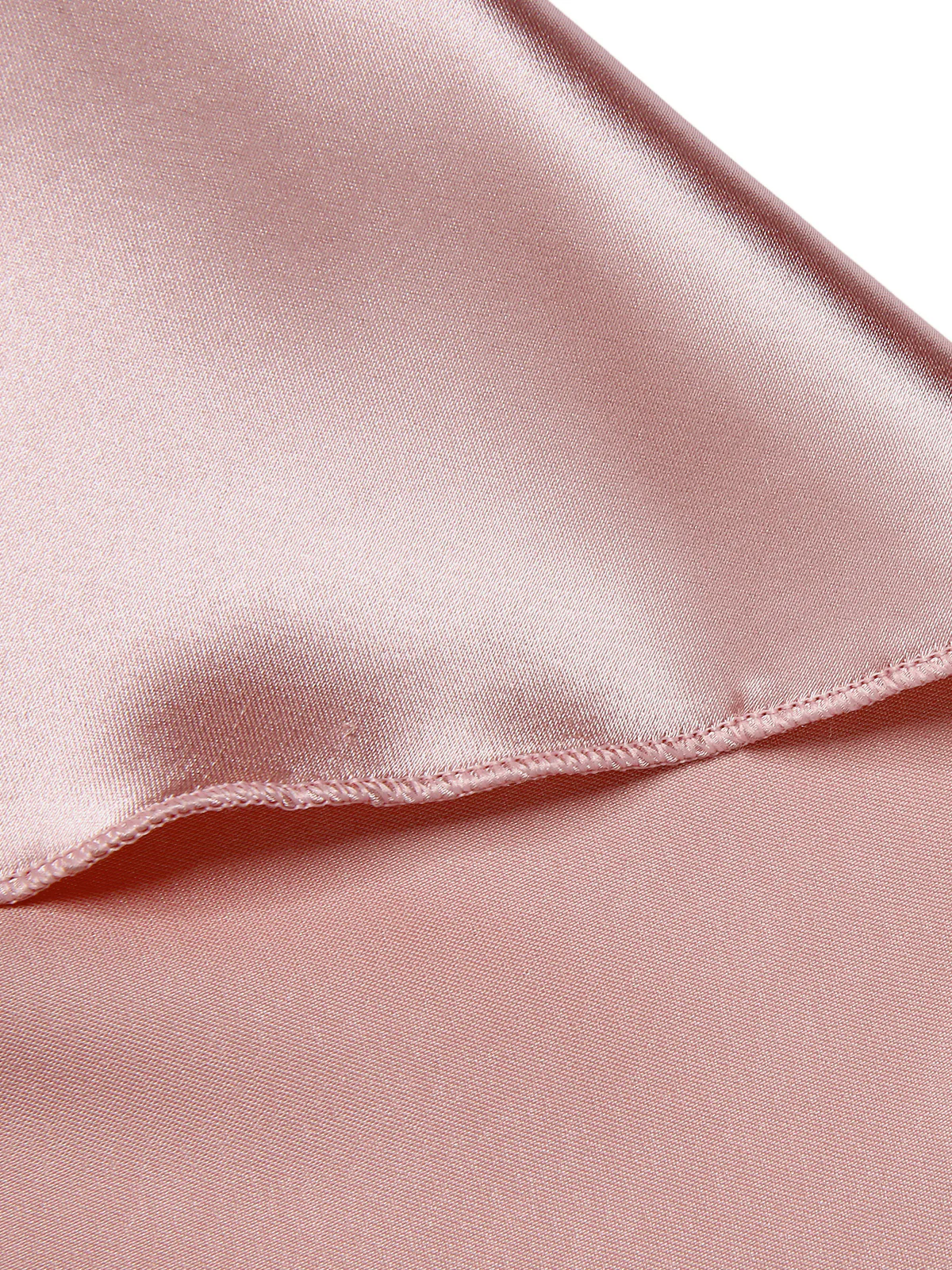 1930s Embroidered Faux Satin Strap Nightgown - Image 7