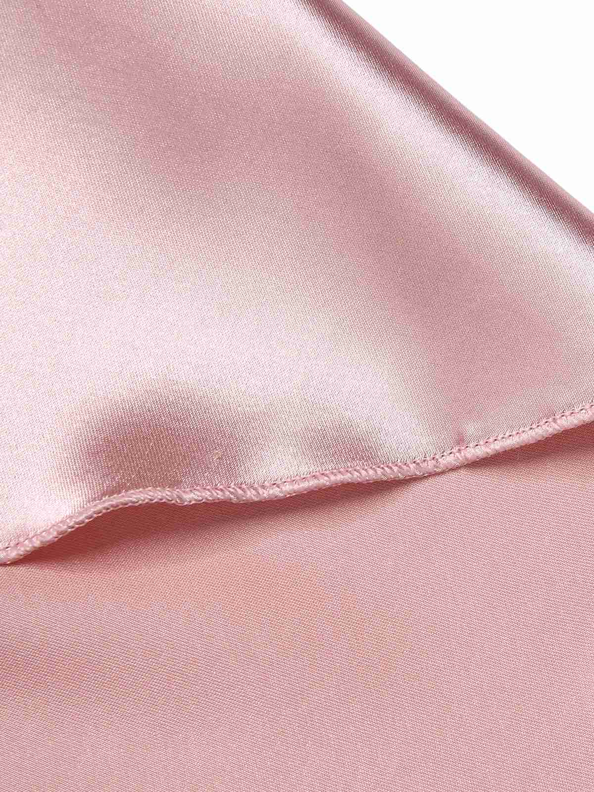 1930s Embroidered Faux Satin Strap Nightgown - Image 18