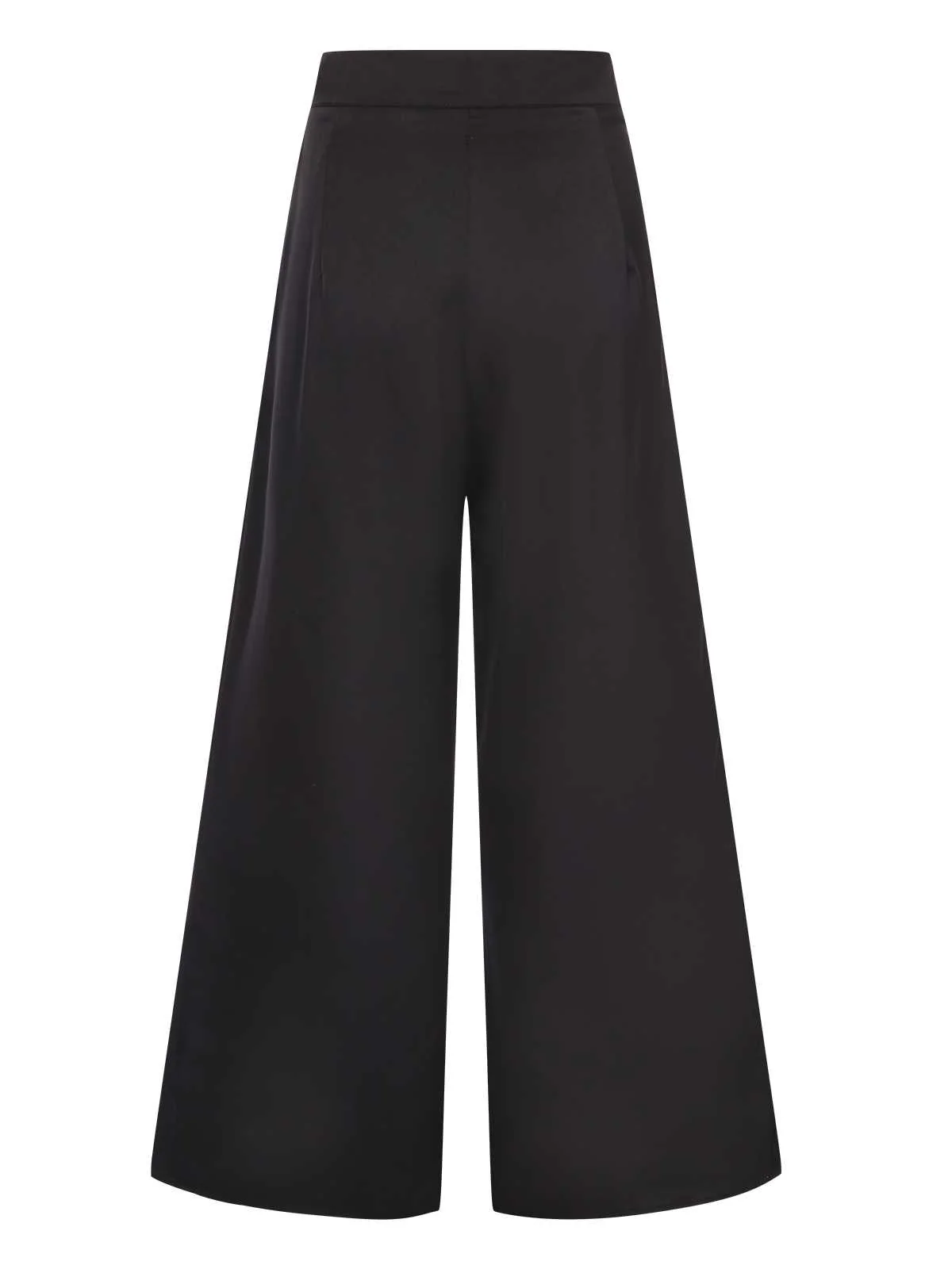 1930s High Waist Wide Leg Solid Pants - Image 2