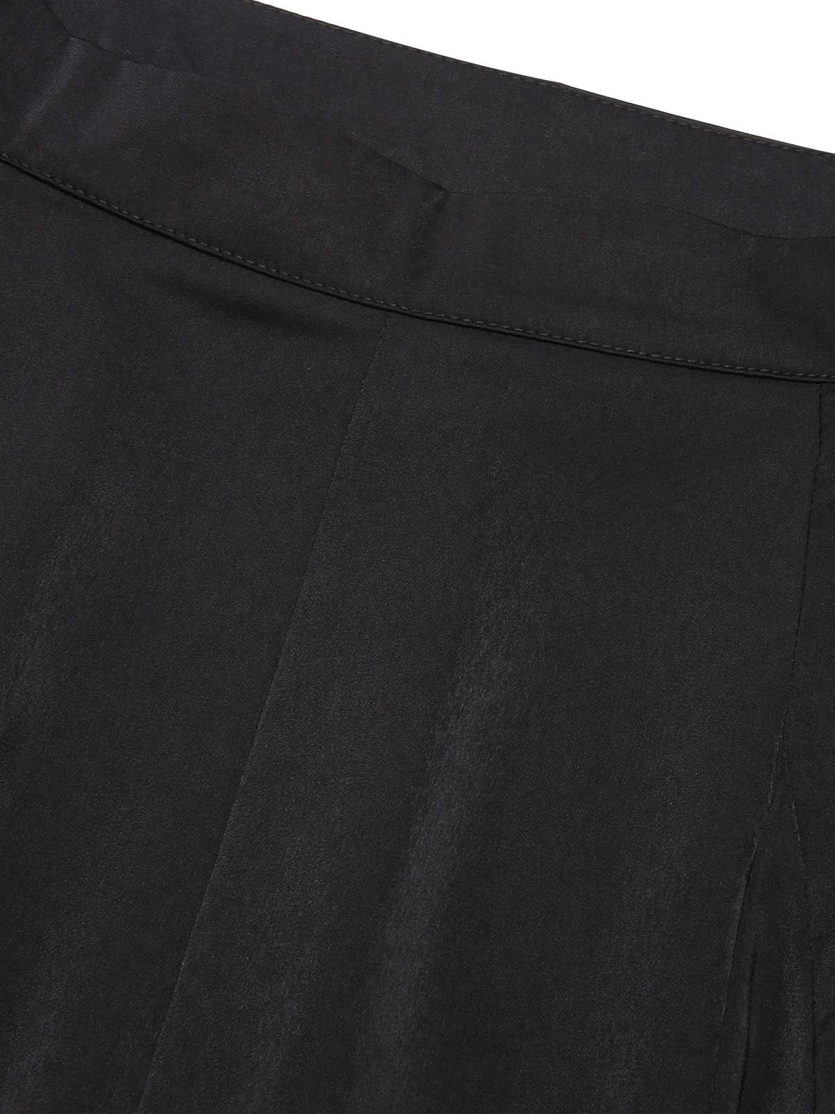 1930s High Waist Wide Leg Solid Pants - Image 4