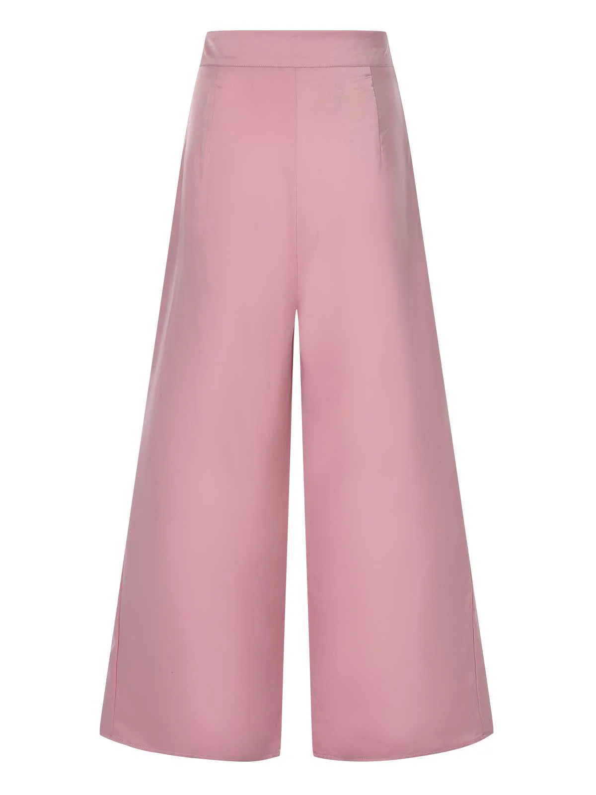 1930s High Waist Wide Leg Solid Pants - Image 7