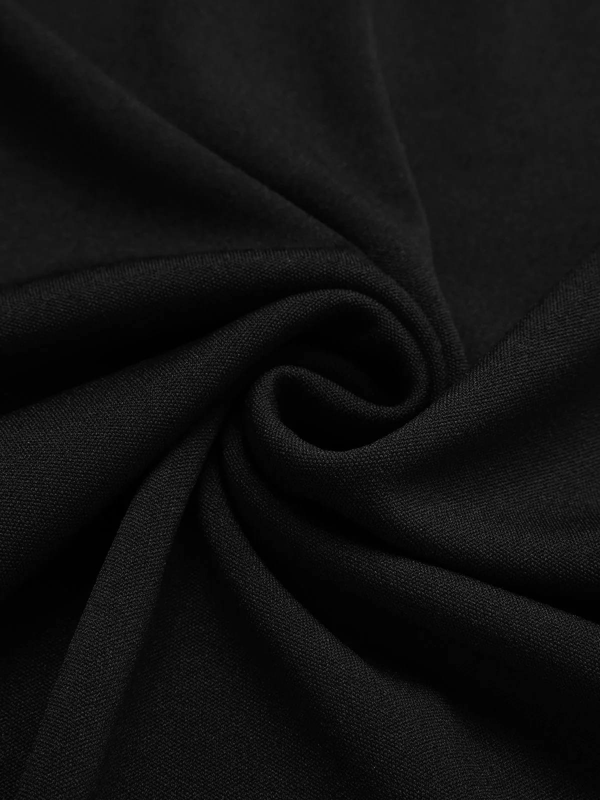 1930s Hollow Out Solid Fishtail Skirt - Image 5