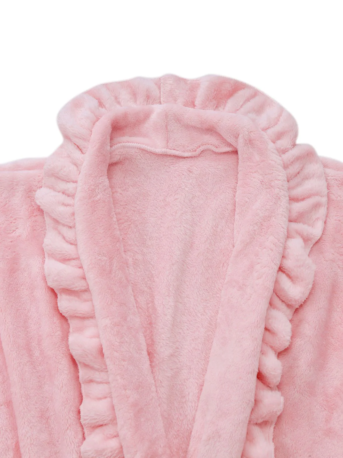 1930s Long Sleeve Flannelette Pajama Robe - Image 5