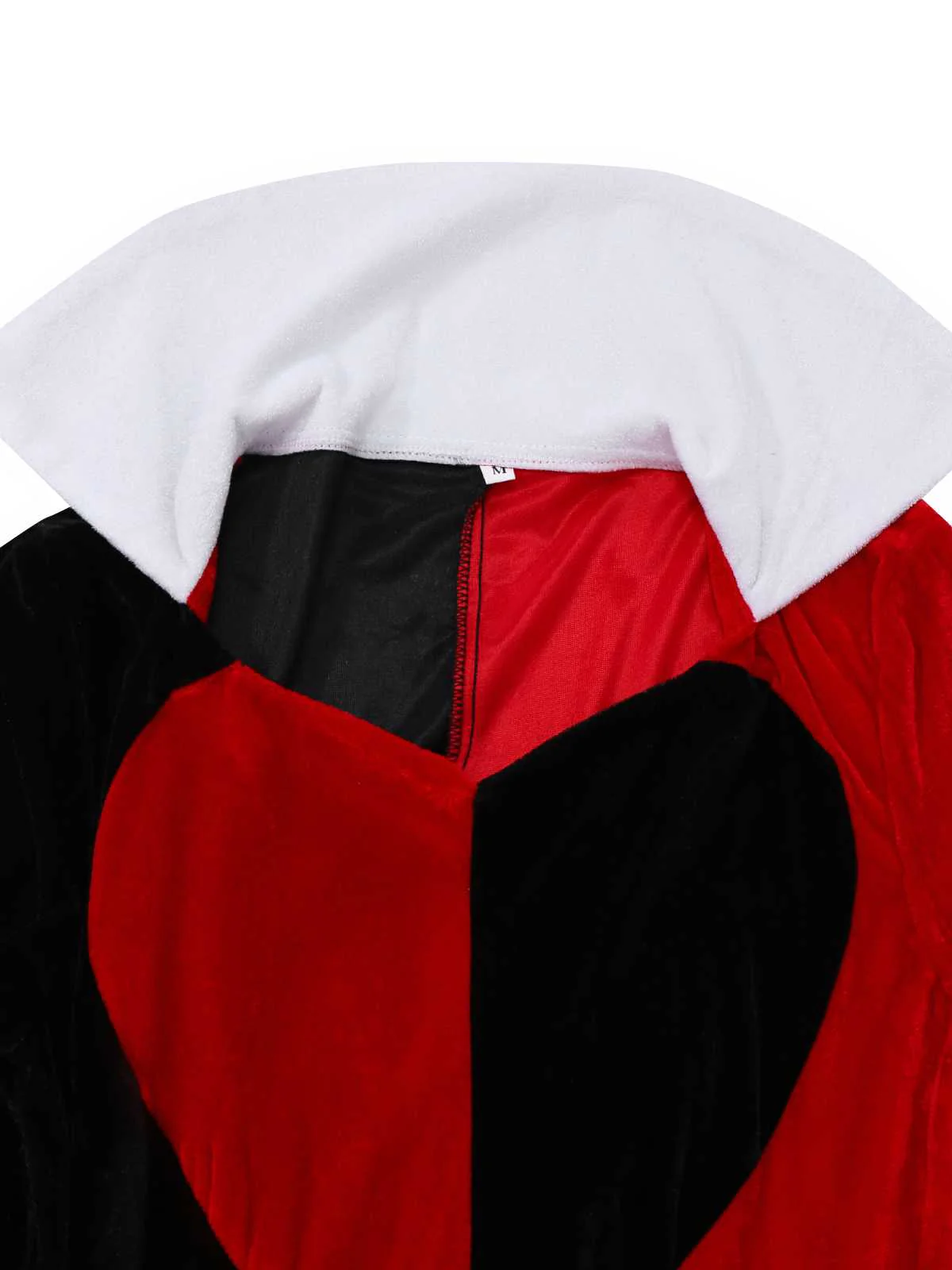 1930s Queen Of Hearts Costume Halloween Dress - Image 5