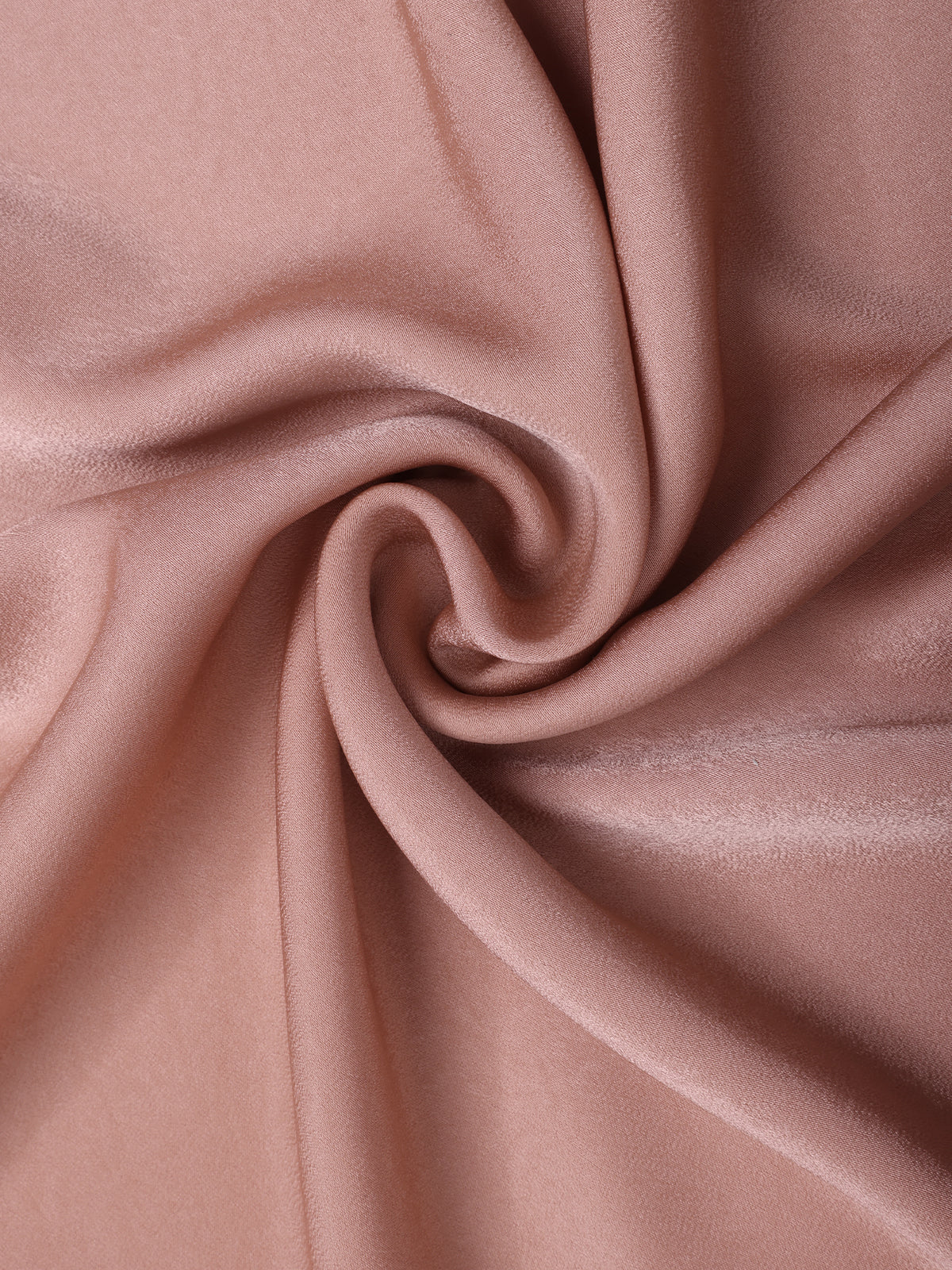 1930s Satin Solid V-Neck Fishtail Dress - Image 8