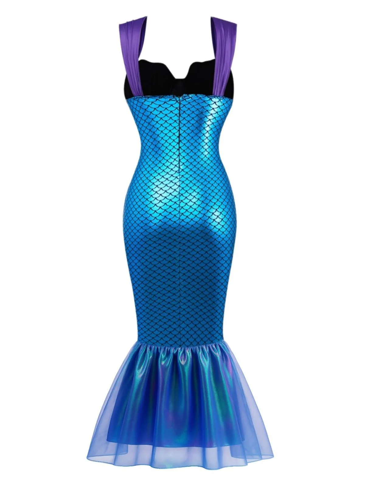 1930s Seashell Mermaid Halloween Bodycon Dress - Image 2