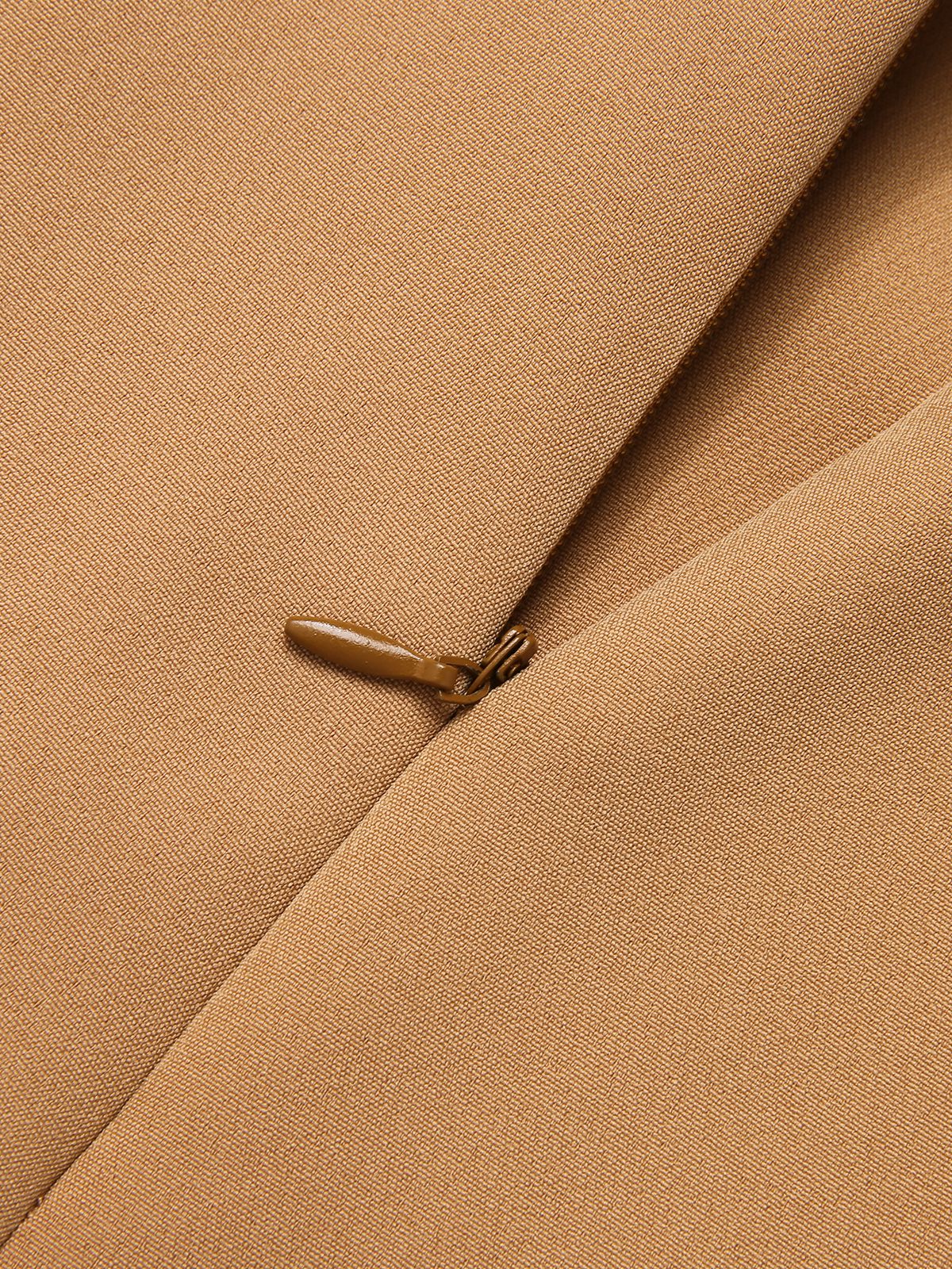 1930s Solid Button Halter Lapel Jumpsuit - Image 9