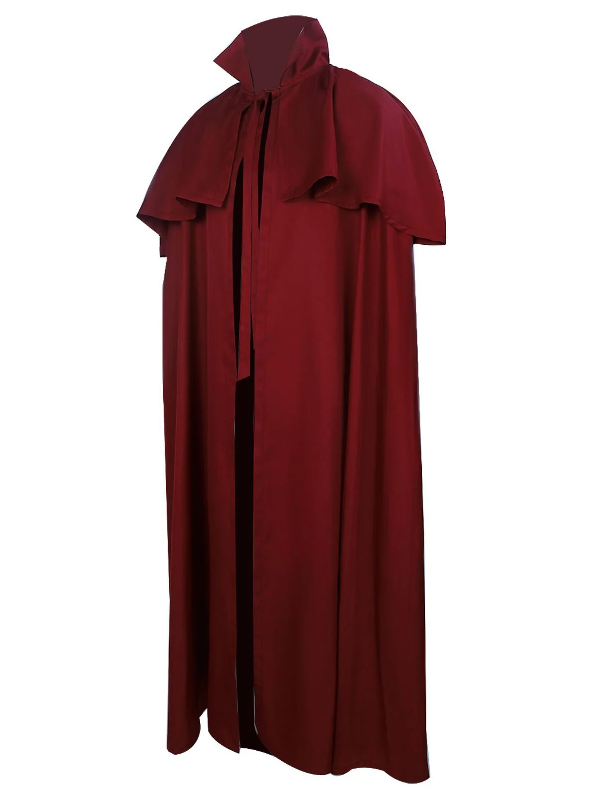 1930s Solid Halloween Gothic Medieval Death Cloak - Image 2