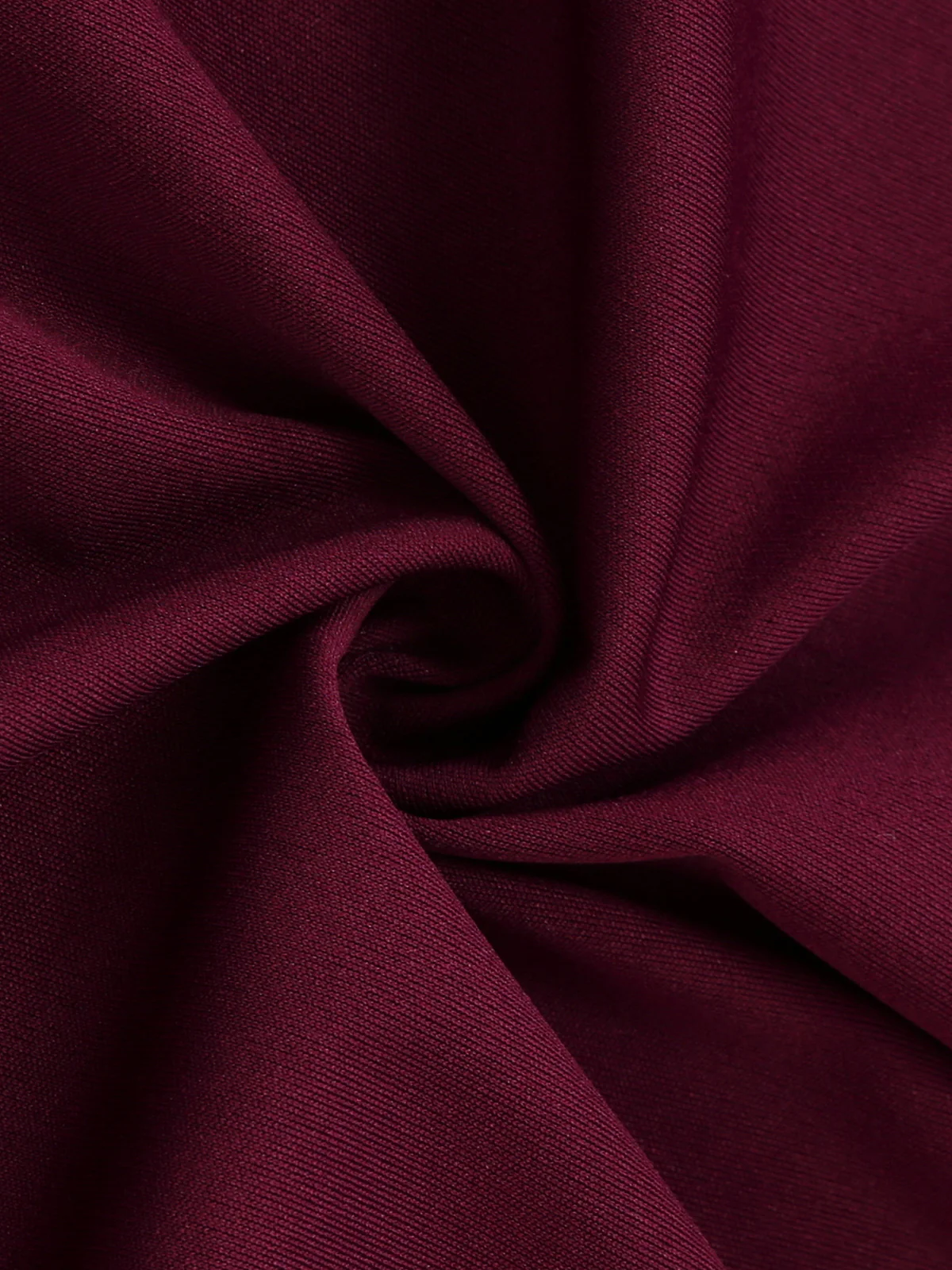1930s Solid Off-Shoulder Pleated Bell Sleeve Dress - Image 6