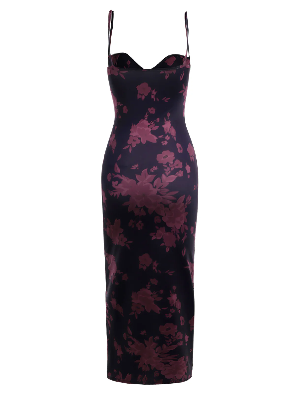 1930s Spaghetti Strap Leopard Floral Dress - Image 3