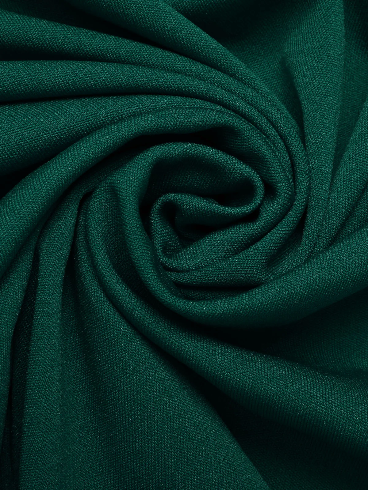 1930s V-Neck Solid Fishtail Bodycon Dress - Image 12