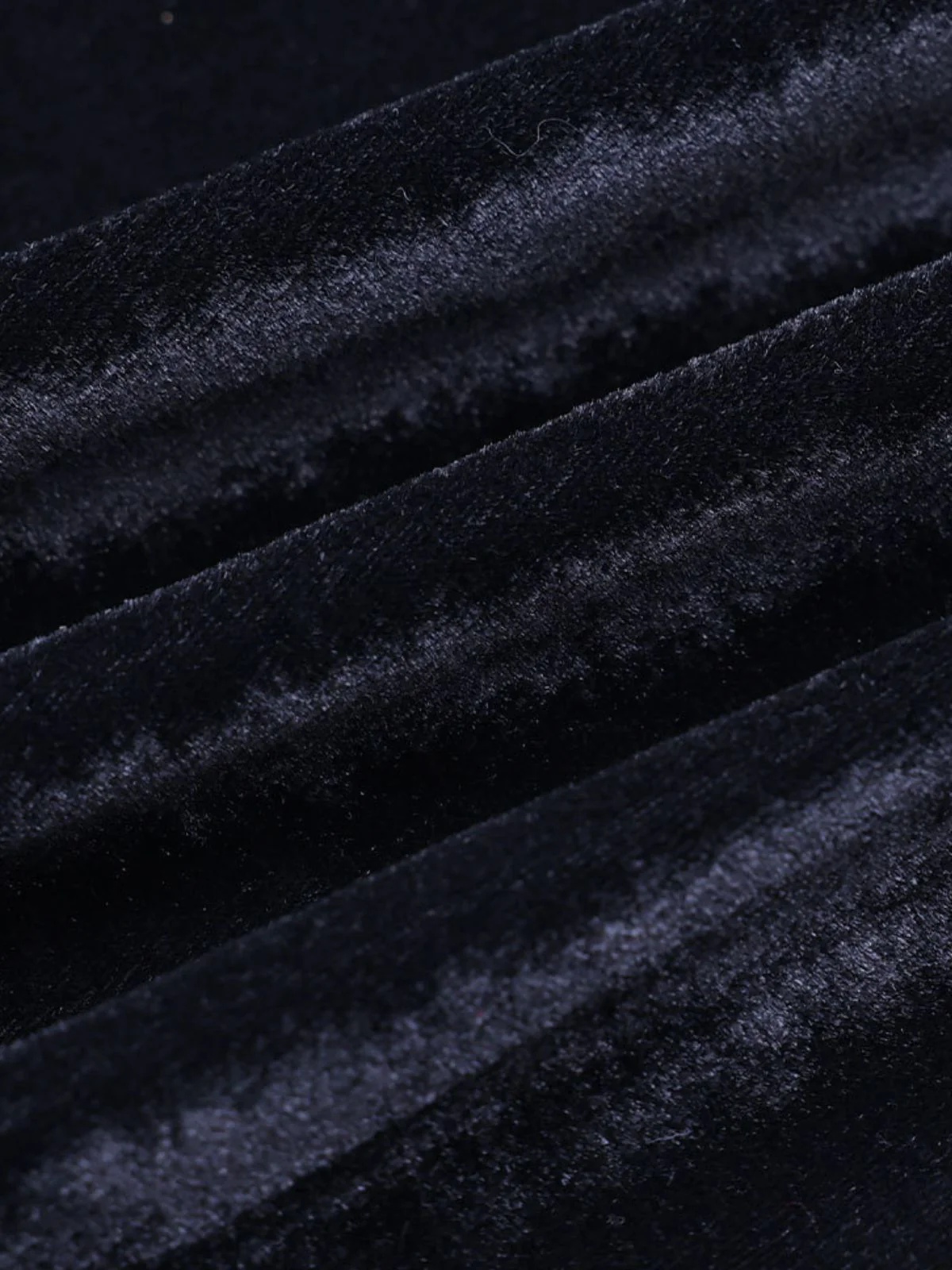 1930s Velvet Bell-Sleeve Wednesday Addams Style Dress - Image 8