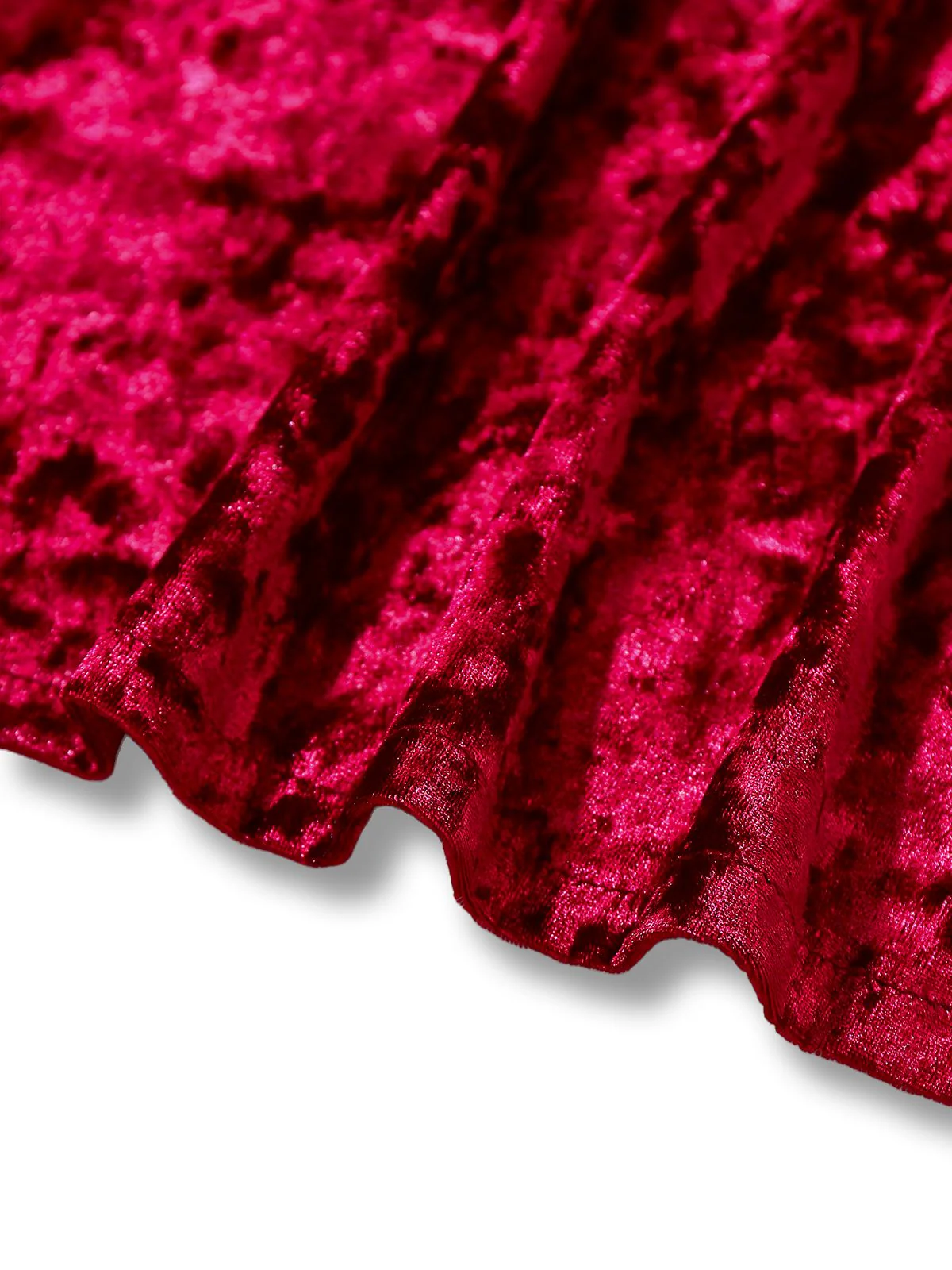 1930s Velvet Lace Long Sleeve Patchwork Pajama Robe - Image 6