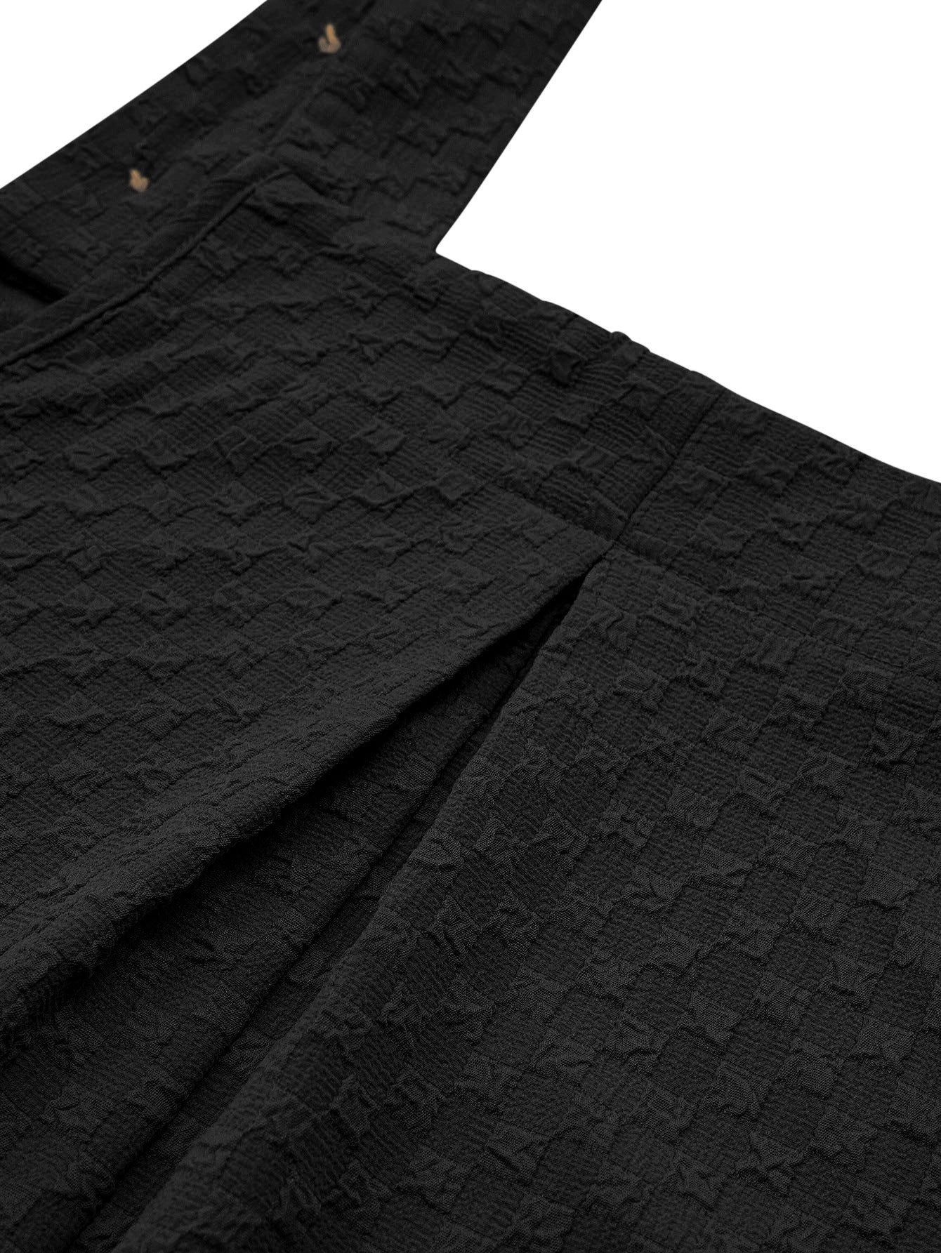 1940s Button Pocket Strap Straight Romper - Image 7