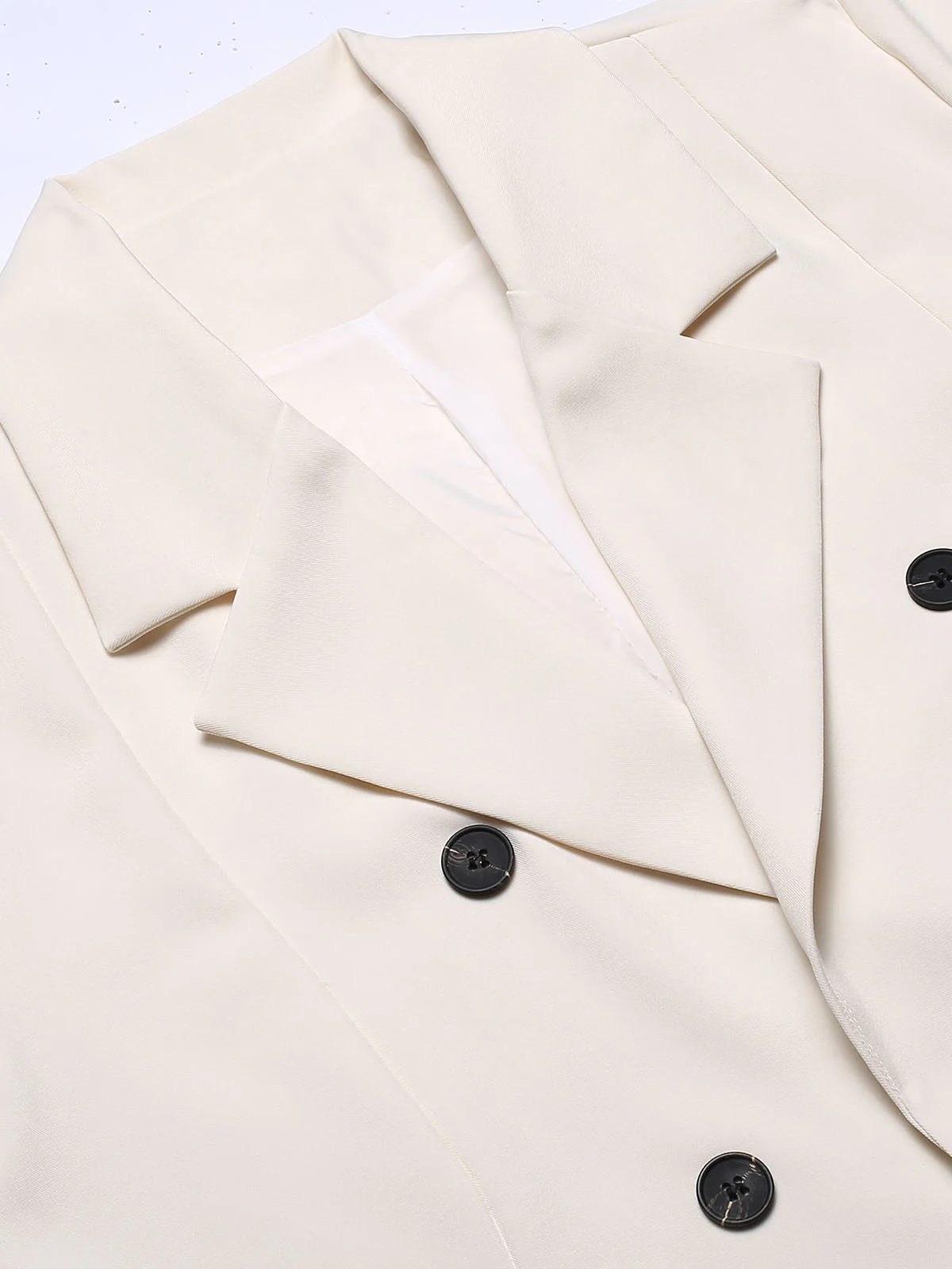 1940s Button Solid Vintage Blazer - Image 4