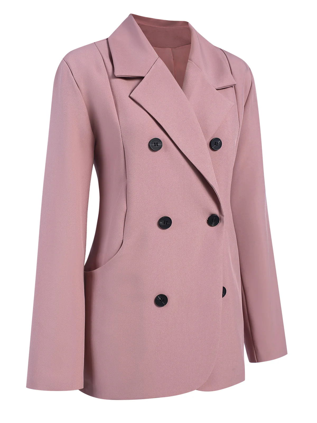 1940s Button Solid Vintage Blazer - Image 6