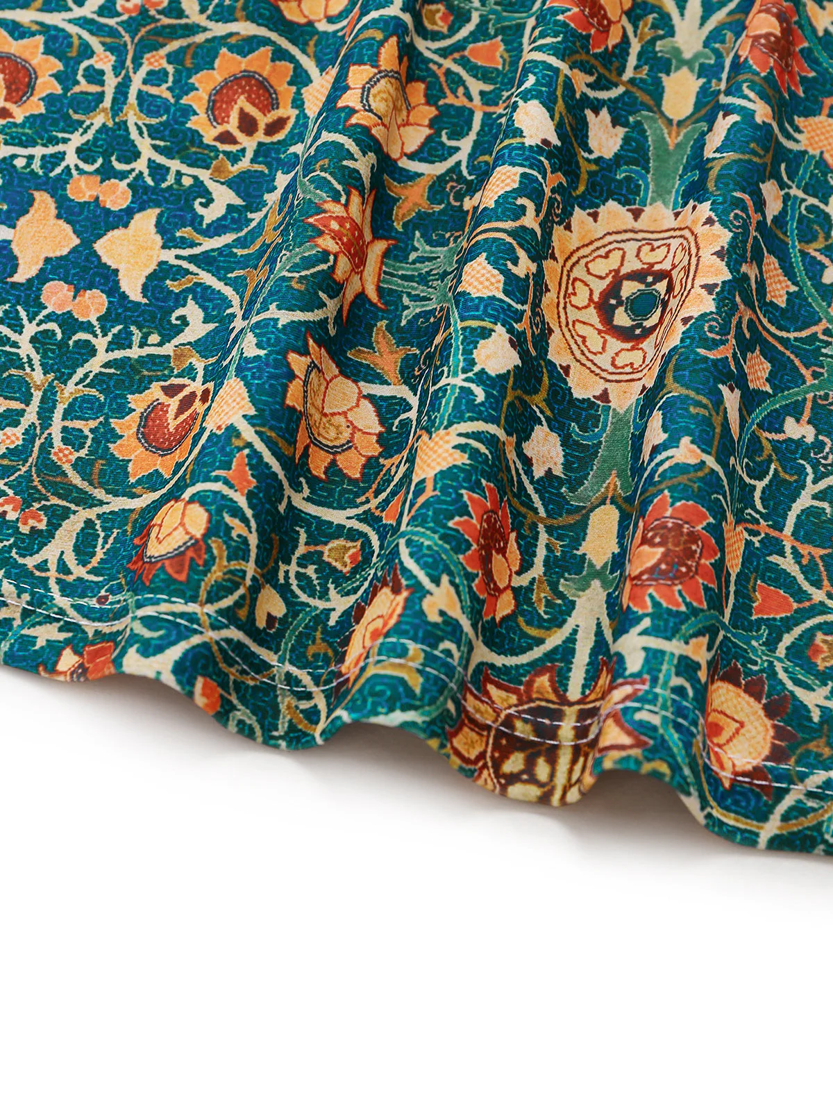 1940s Halter Retro Floral Prints Tankini Set - Image 6