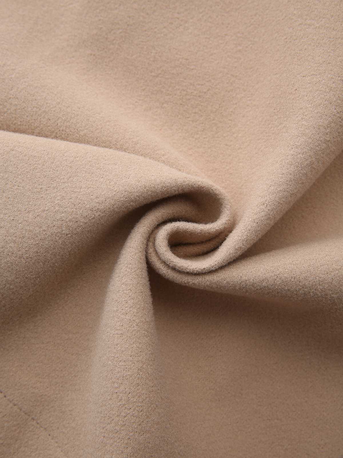 1940s Lapel Solid Tailored Coat - Image 9
