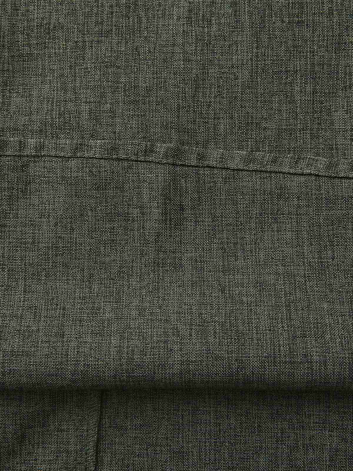 1940s Notched Collar Lantern Sleeve Button Dress - Image 7