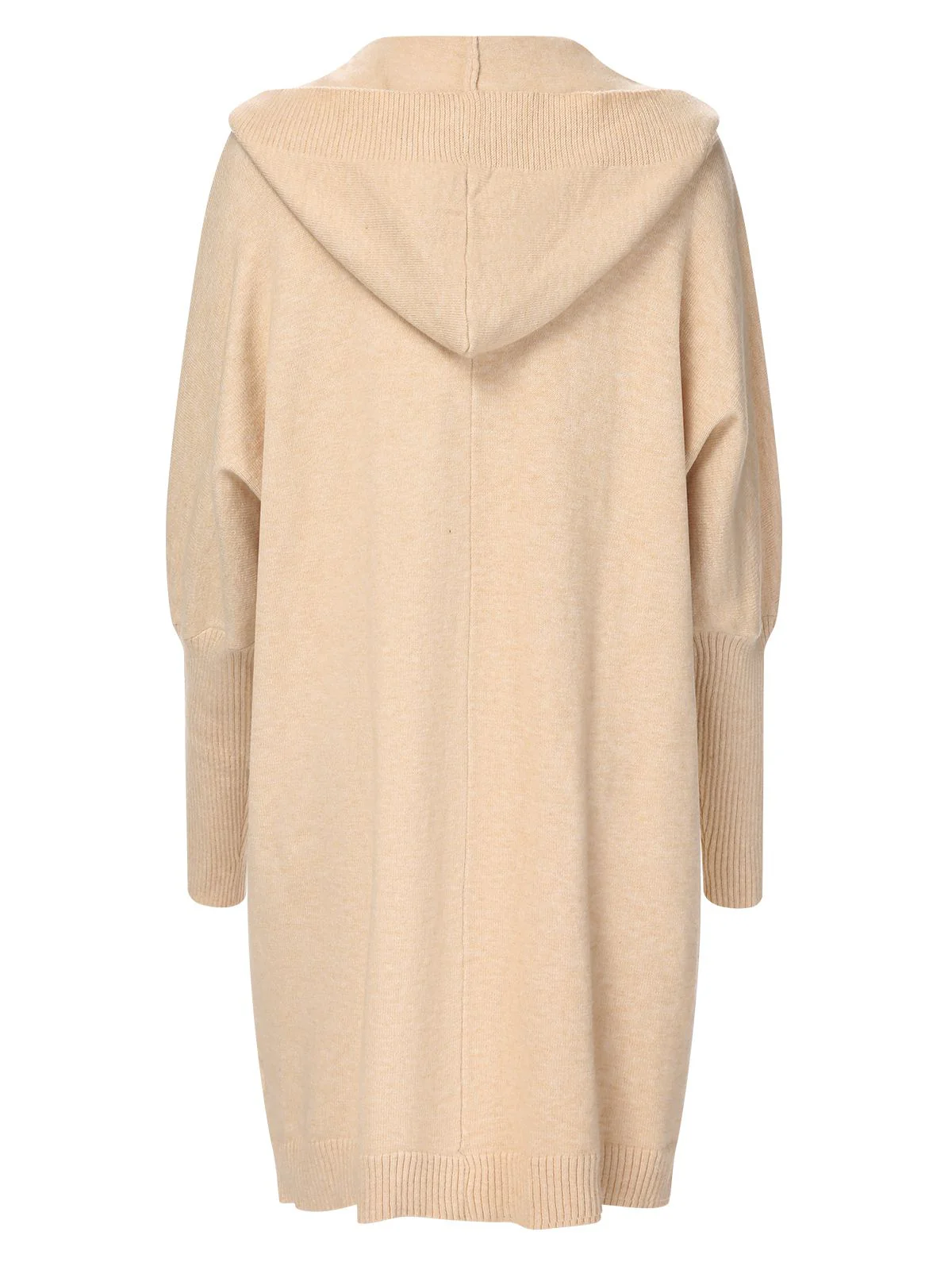 1940s Solid Knit Hooded Cardigan - Image 6