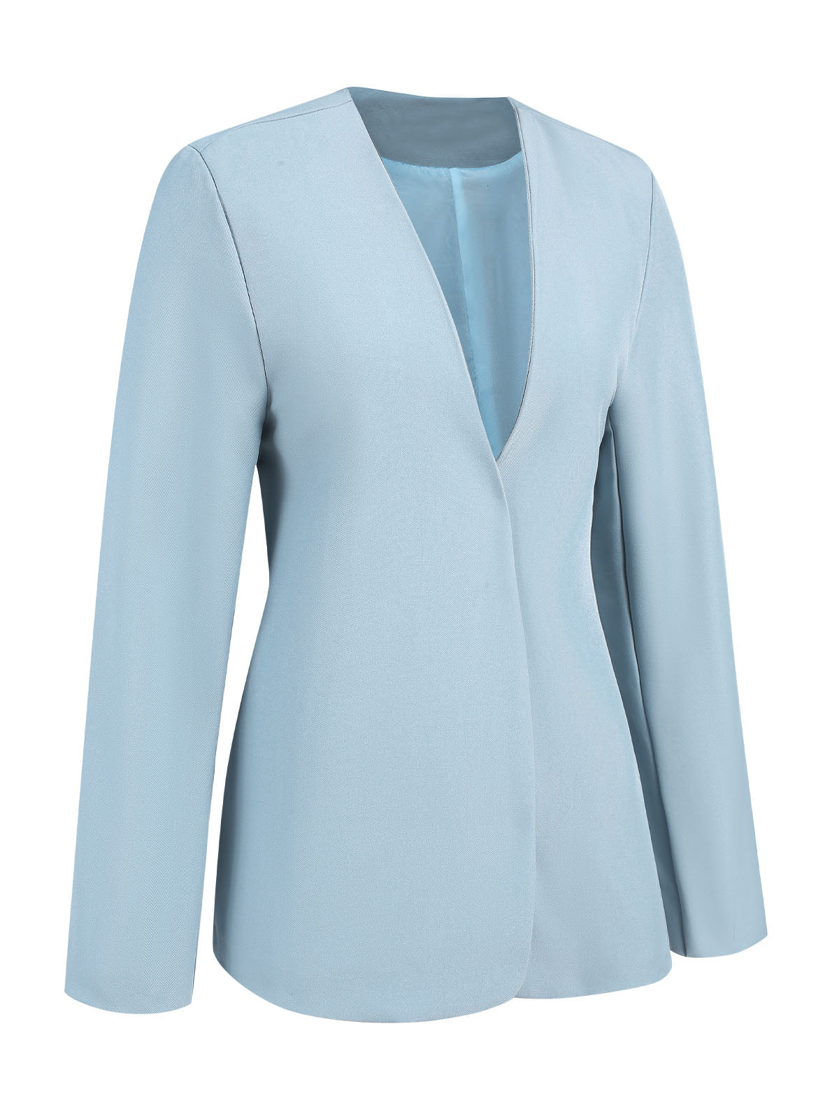 1940s Solid V-Neck Vintage Coat - Image 6