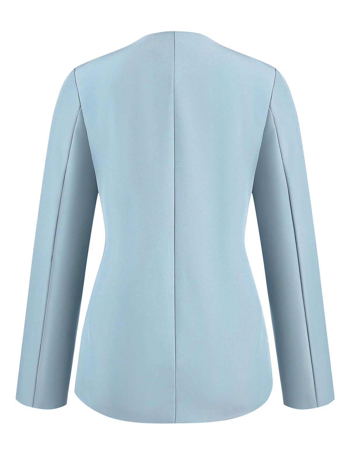 1940s Solid V-Neck Vintage Coat - Image 7
