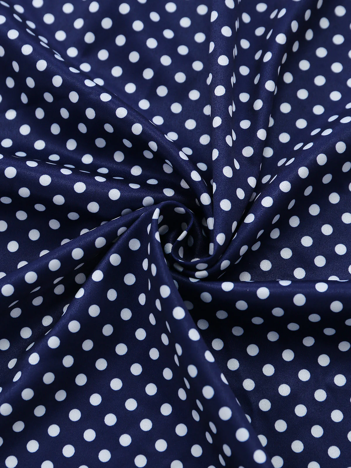 [Pre-Sale] 1940s Twisted Pleated Asymmetrical Hem Dress - Image 8