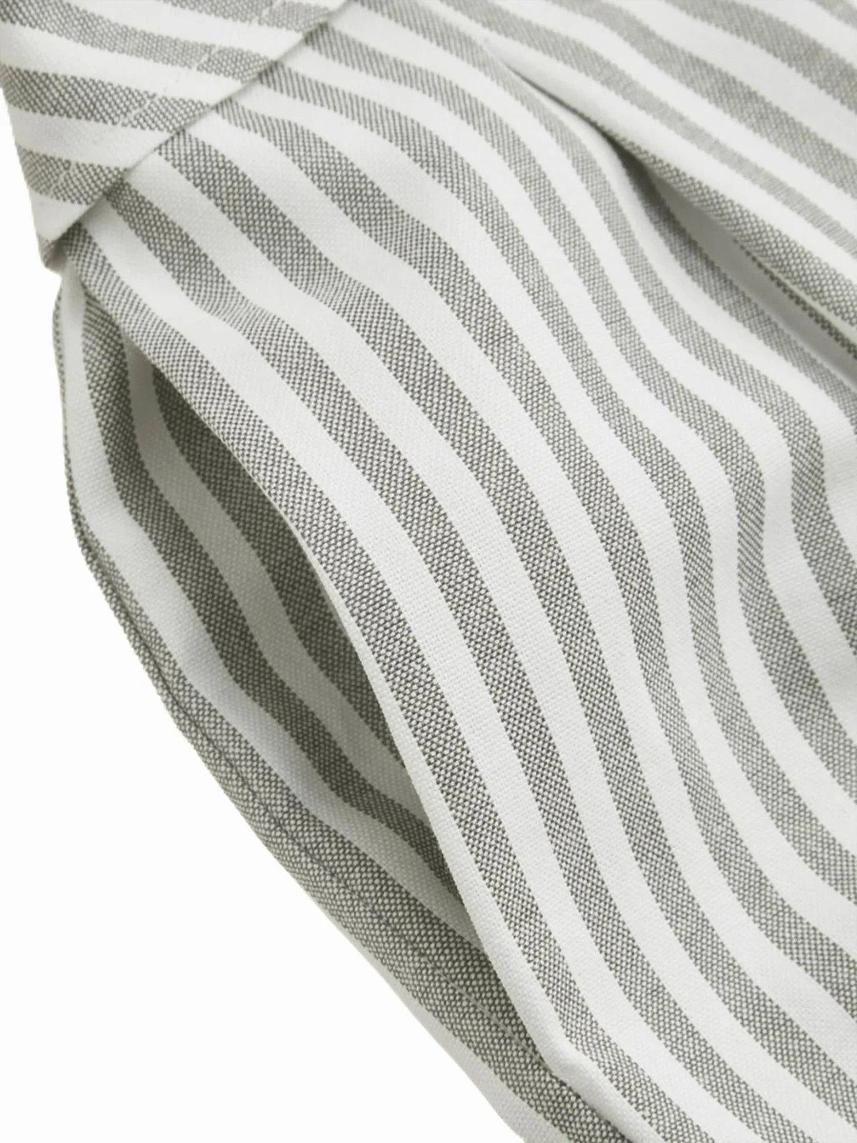 1940s V-Neck Striped Tie-Waist Sleeveless Jumpsuit - Image 5