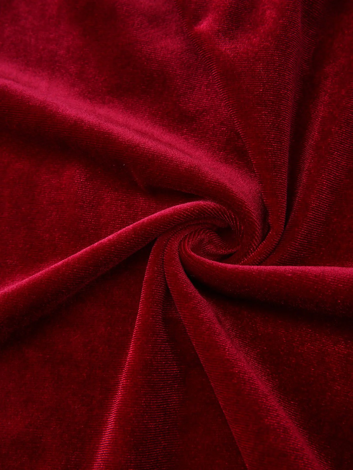1940s Velvet Cutout Pleated Lantern Sleeve Dress - Image 8