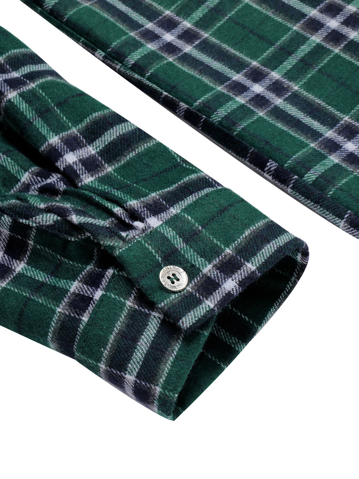 1950s 3/4 Sleeve Plaid Belt Dress - Image 16