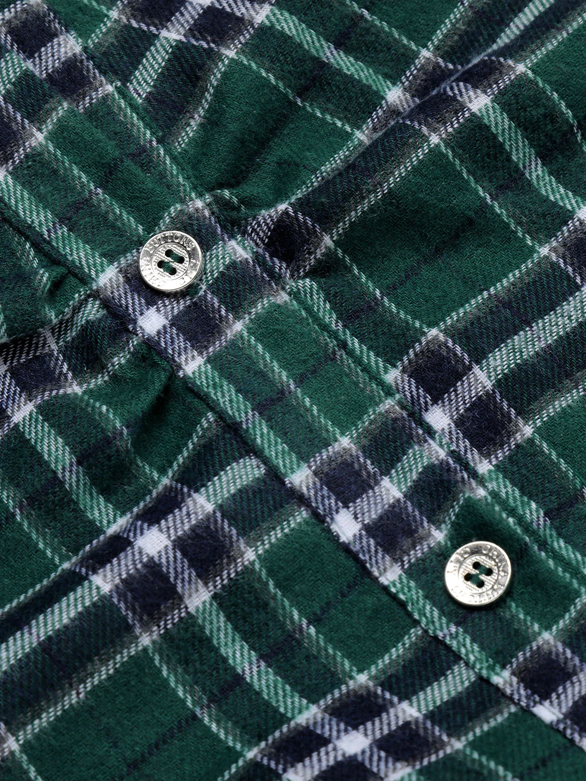 1950s 3/4 Sleeve Plaid Belt Dress - Image 17