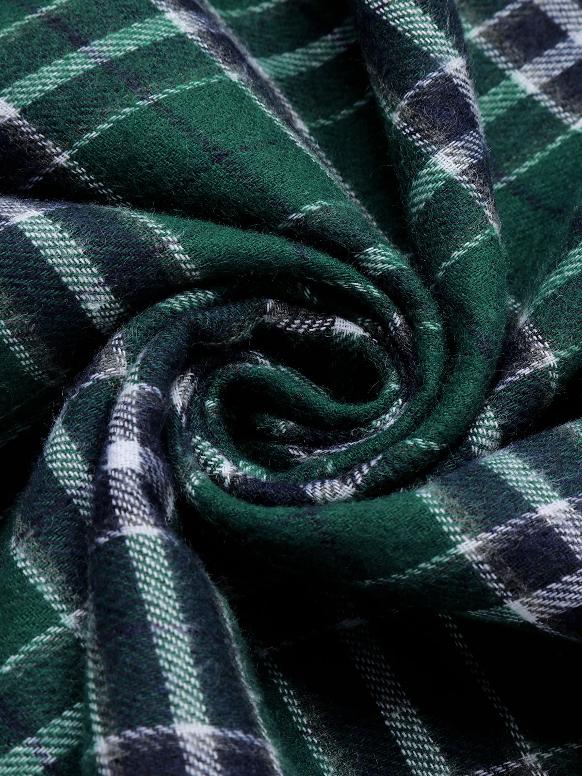 1950s 3/4 Sleeve Plaid Belt Dress - Image 18