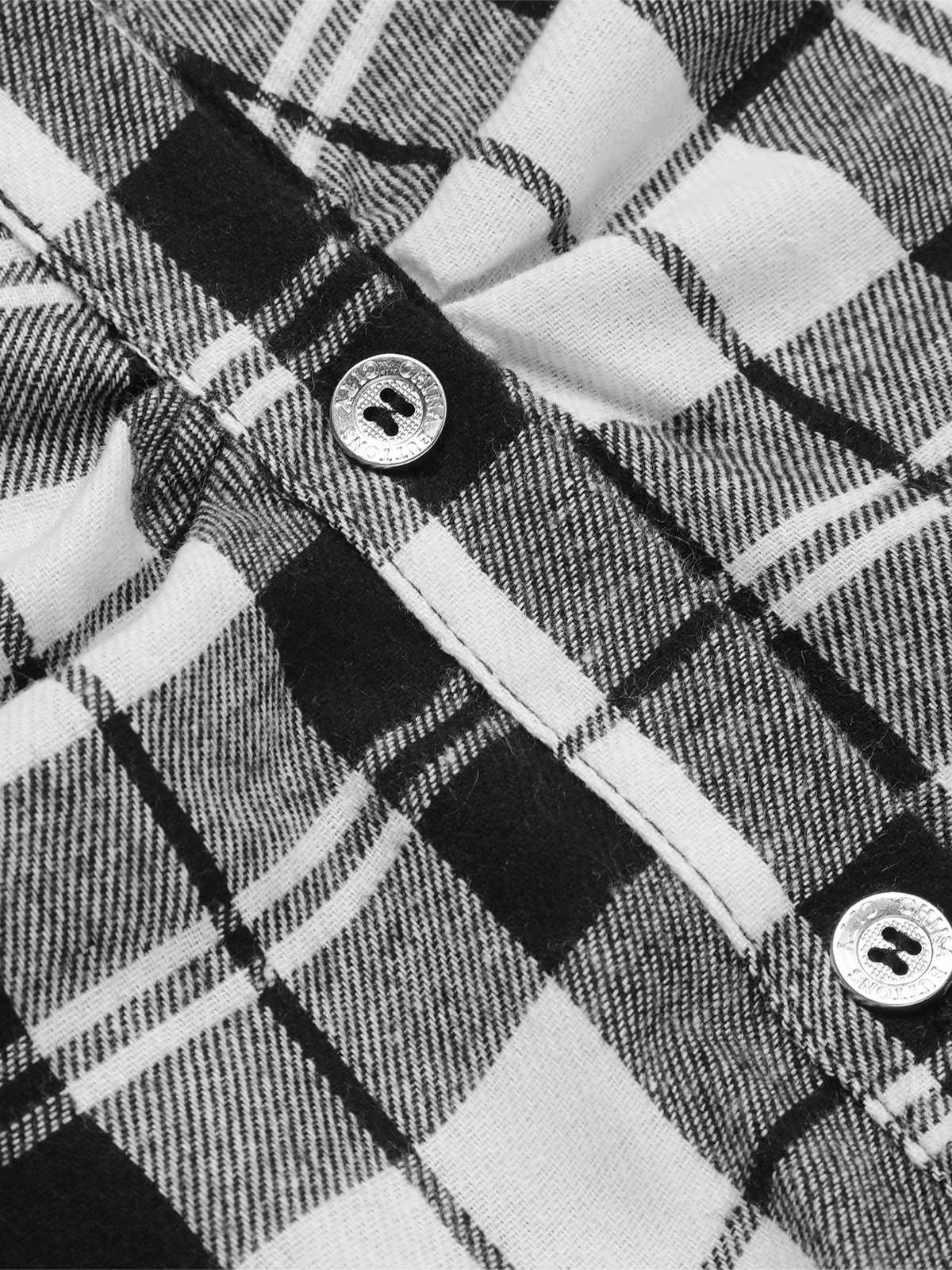 1950s 3/4 Sleeve Plaid Belt Dress - Image 5