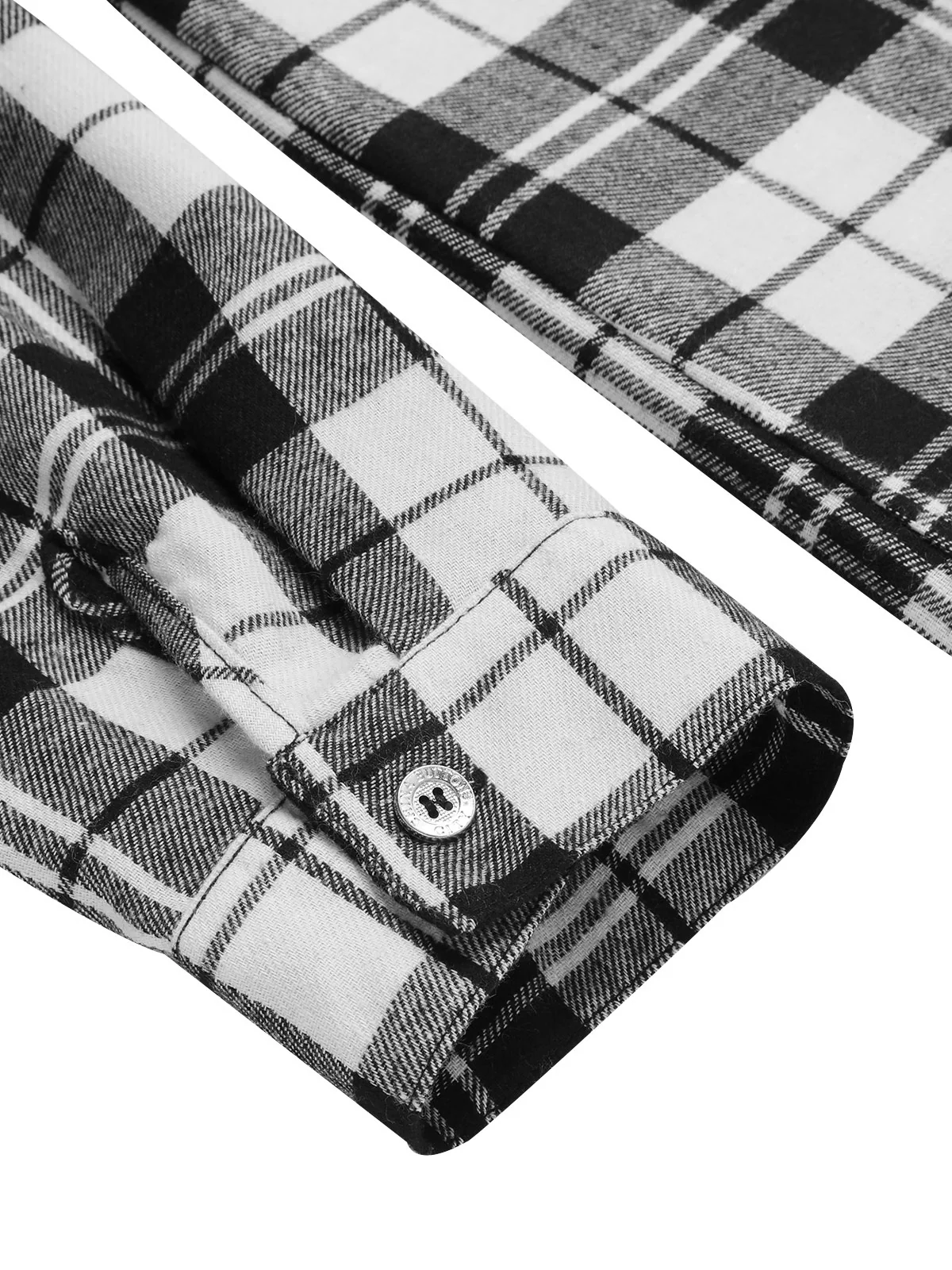 1950s 3/4 Sleeve Plaid Belt Dress - Image 7