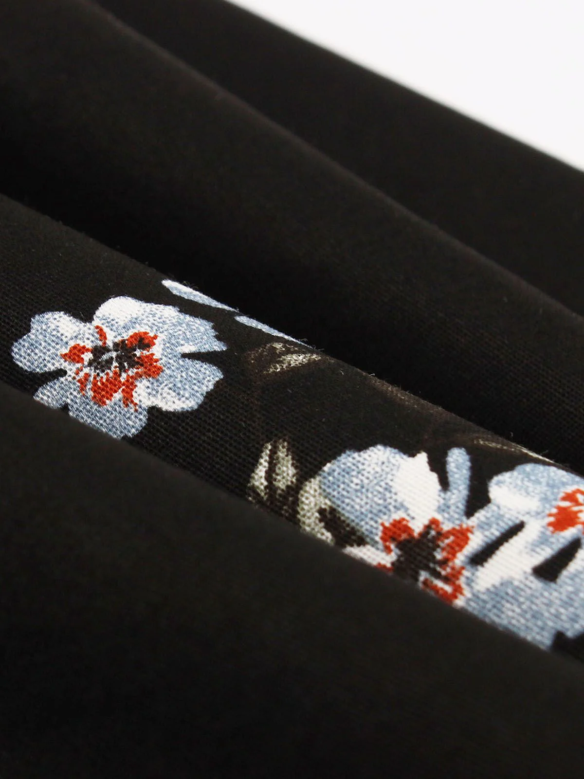 1950s Floral Patchwork Swing Dress - Image 5