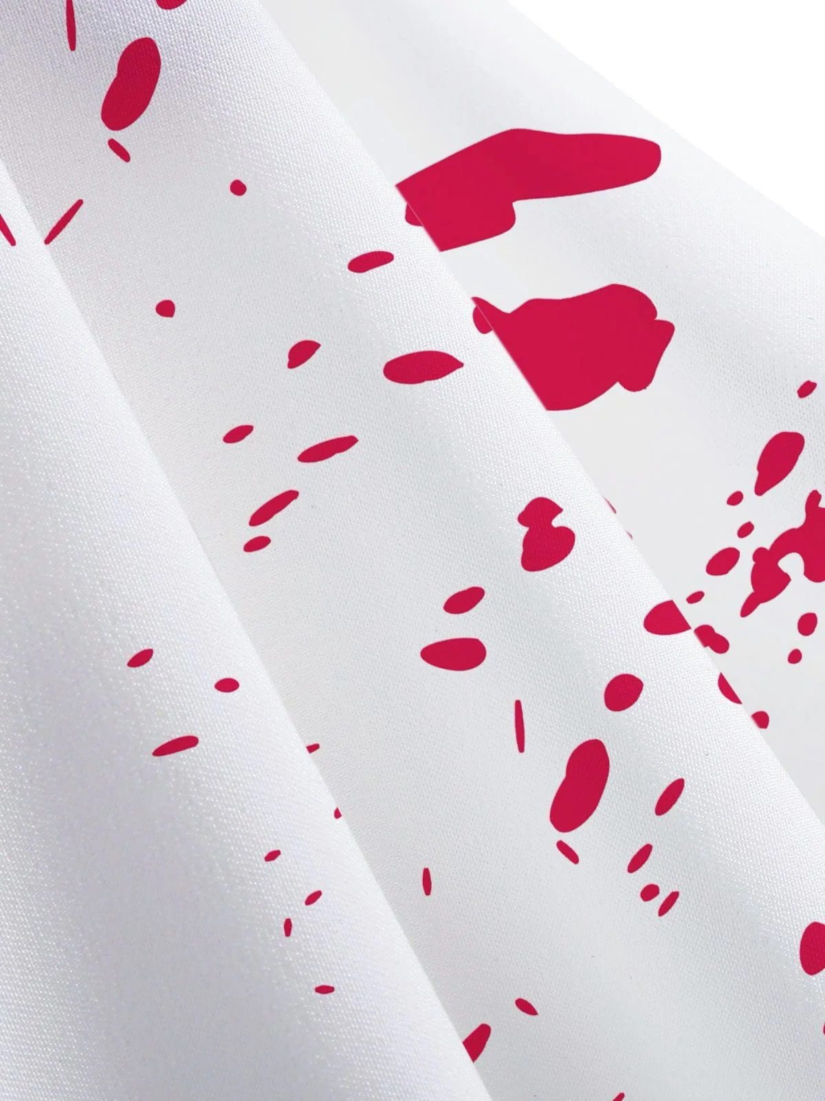 1950s Halloween Blood Splatter Graffiti Slip Dress - Image 5