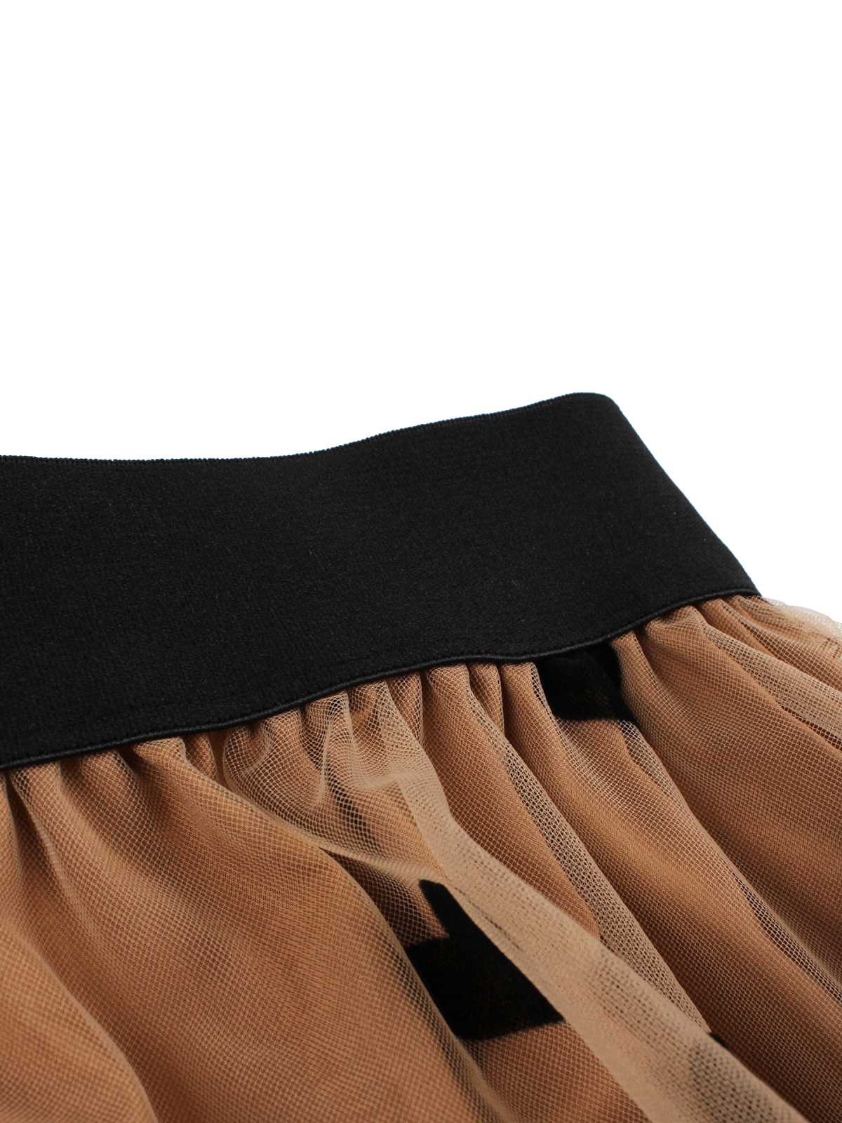 1950s Heart High Waist Swing Skirt - Image 4