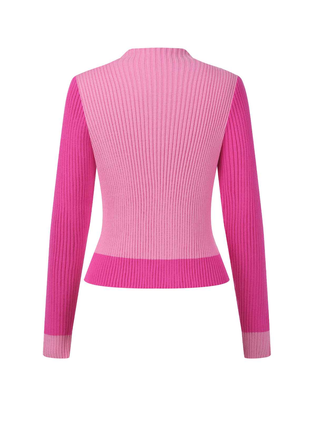 1950s Heart Knitted Patchwork Sweater - Image 3