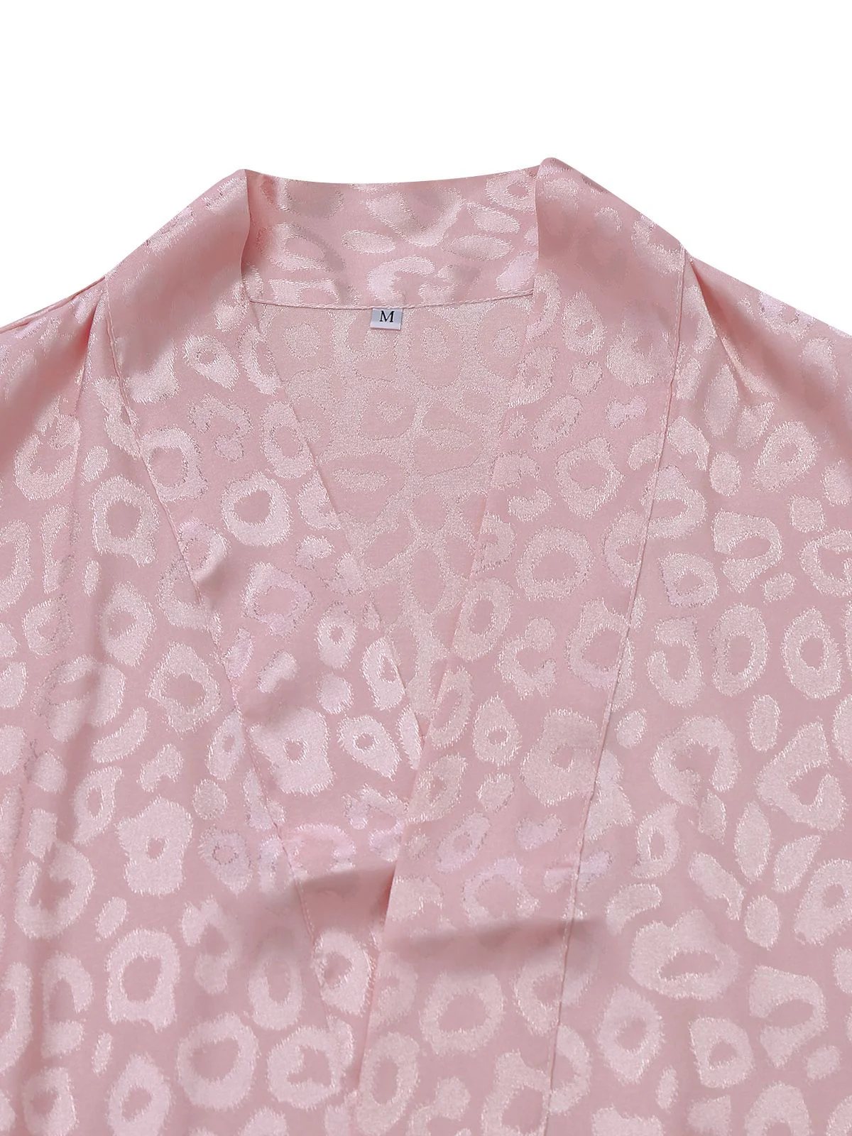 1950s Leopard Print Lace-Up Robe - Image 5
