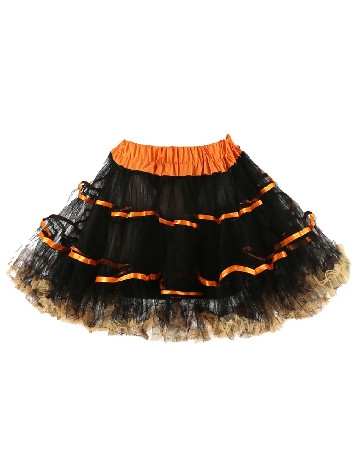 1950s Mesh Color Binding Underskirt Petticoat - Image 2