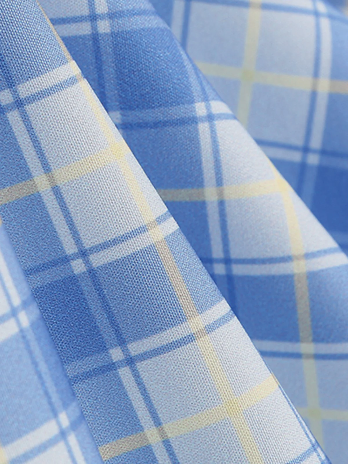 1950s Plaid Halter Sweetheart Neck Dress - Image 4