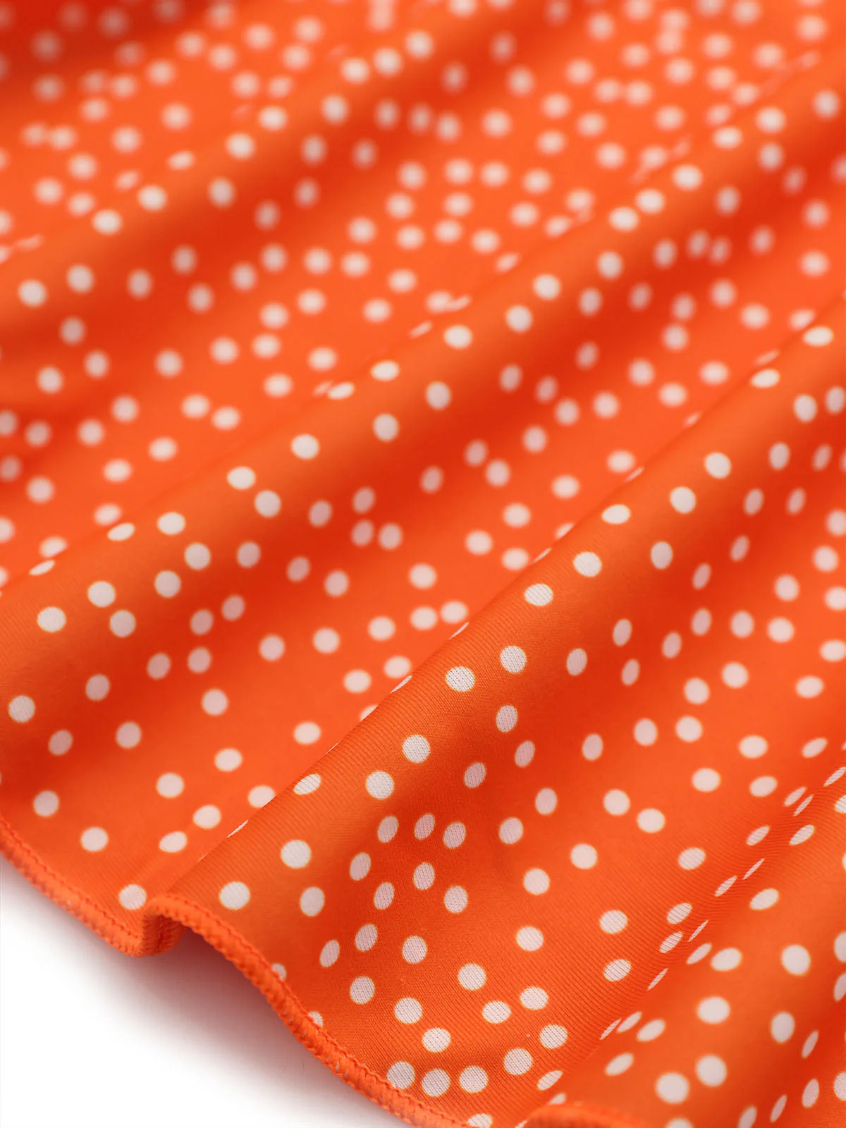 1950s Polka Dot High-Waist Bikini Set & Cover-Up - Image 10