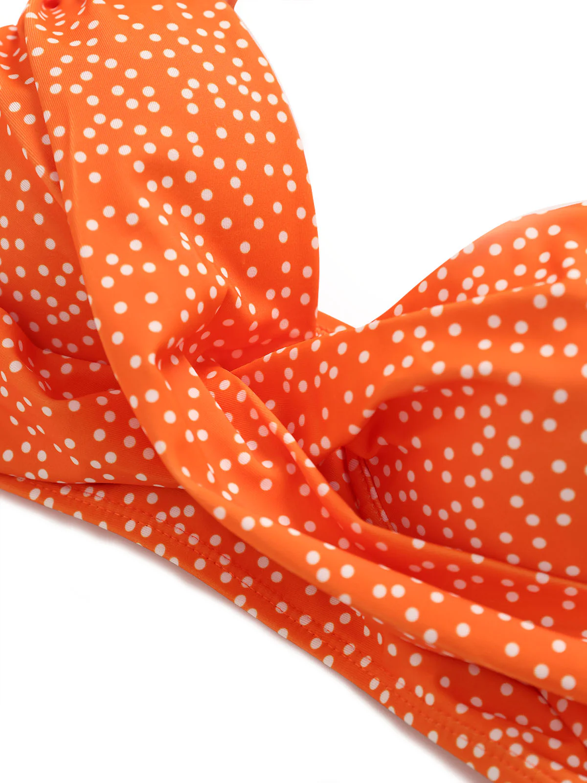 1950s Polka Dot High-Waist Bikini Set & Cover-Up - Image 9