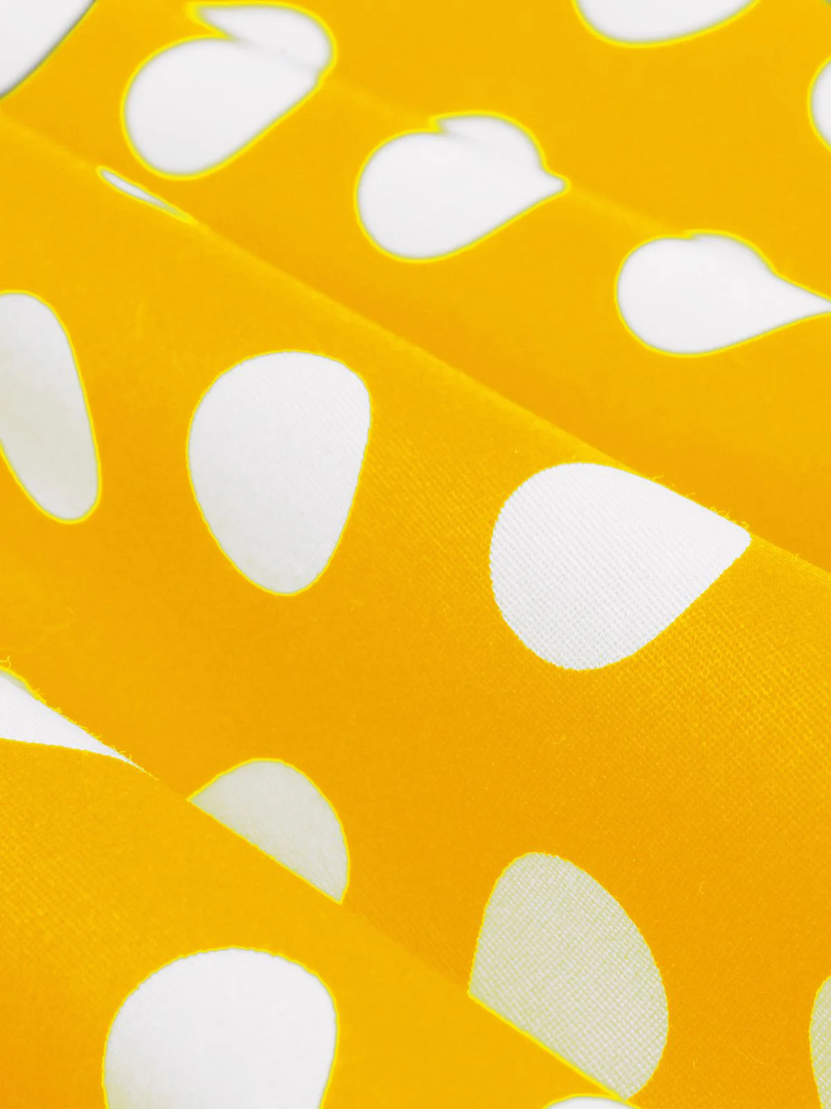 1950s Polka Dot Patchwork Short Sleeves Dress - Image 12