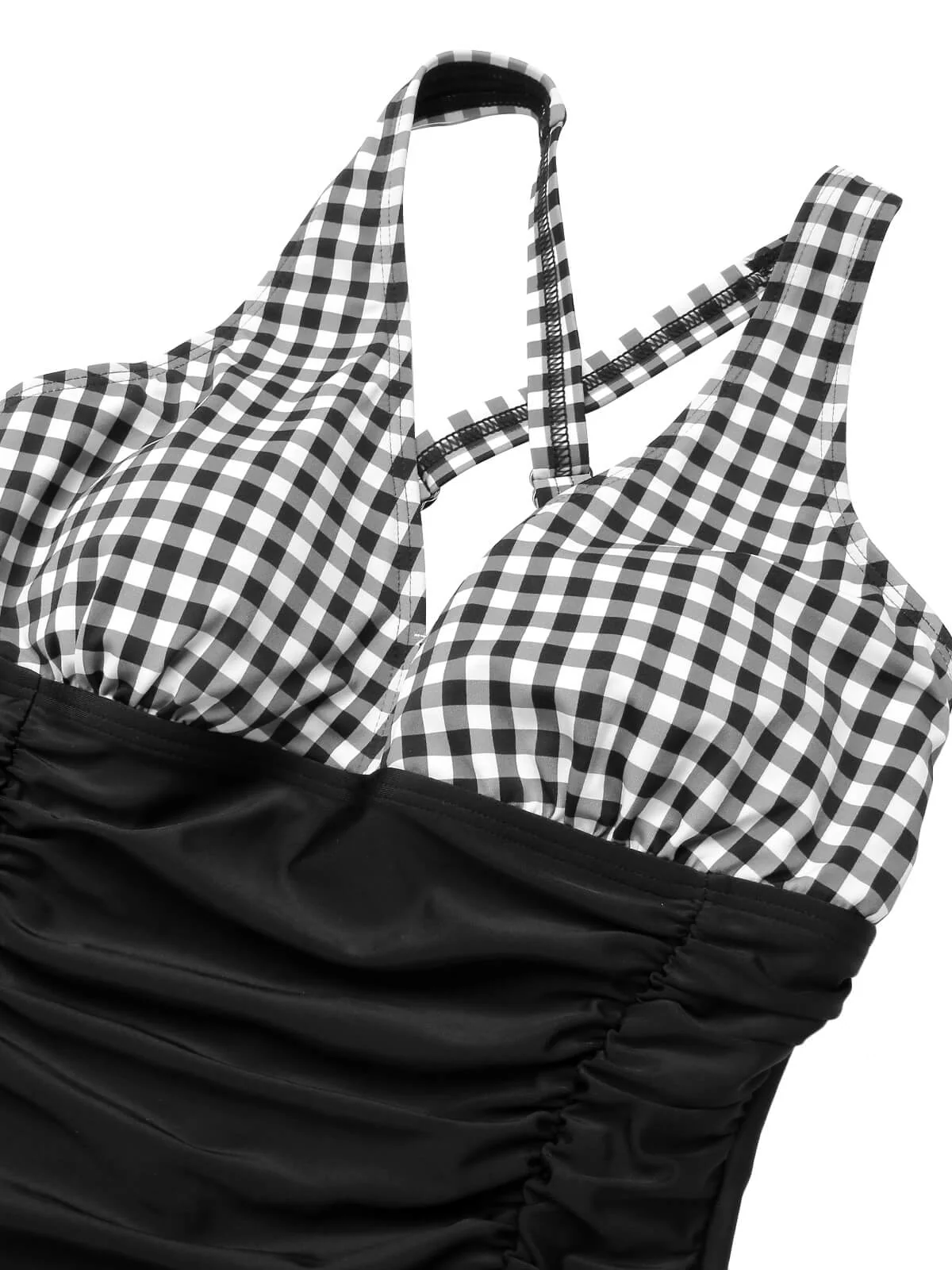 1950s Printed One-Piece Swimsuit - Image 15