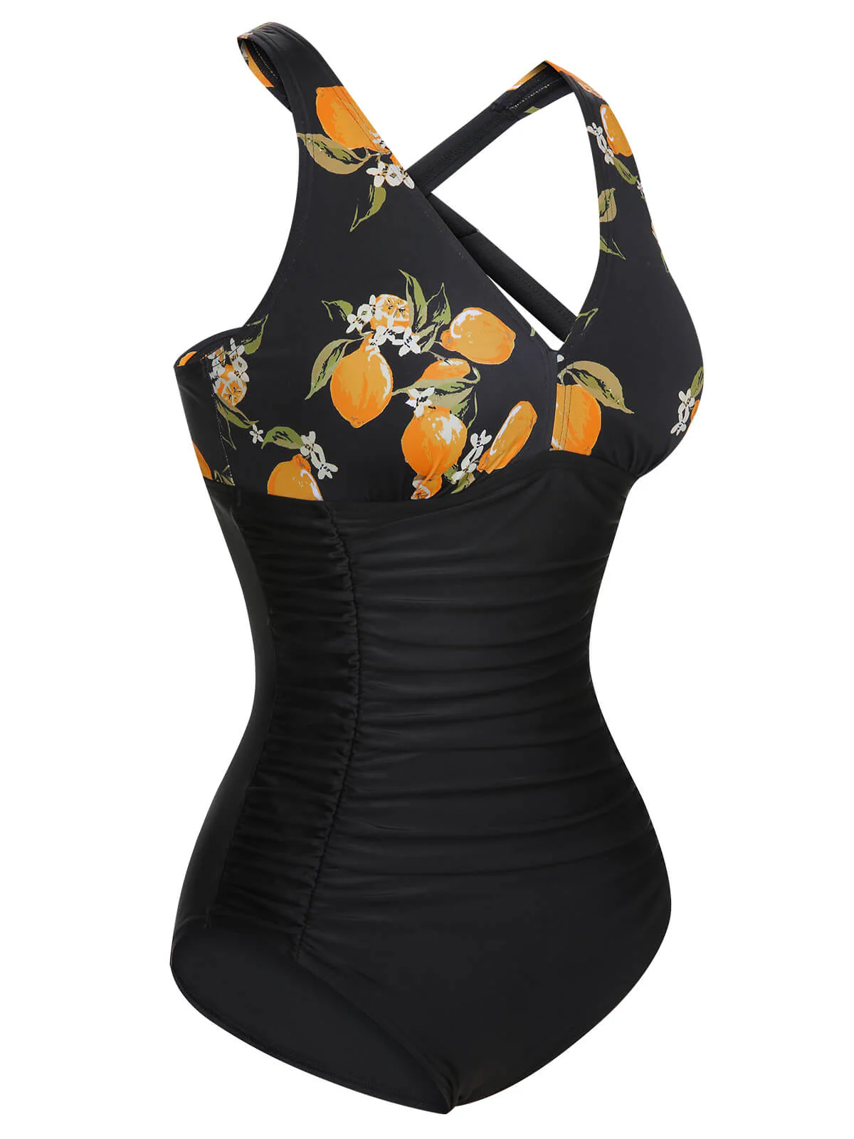 1950s Printed One-Piece Swimsuit - Image 19